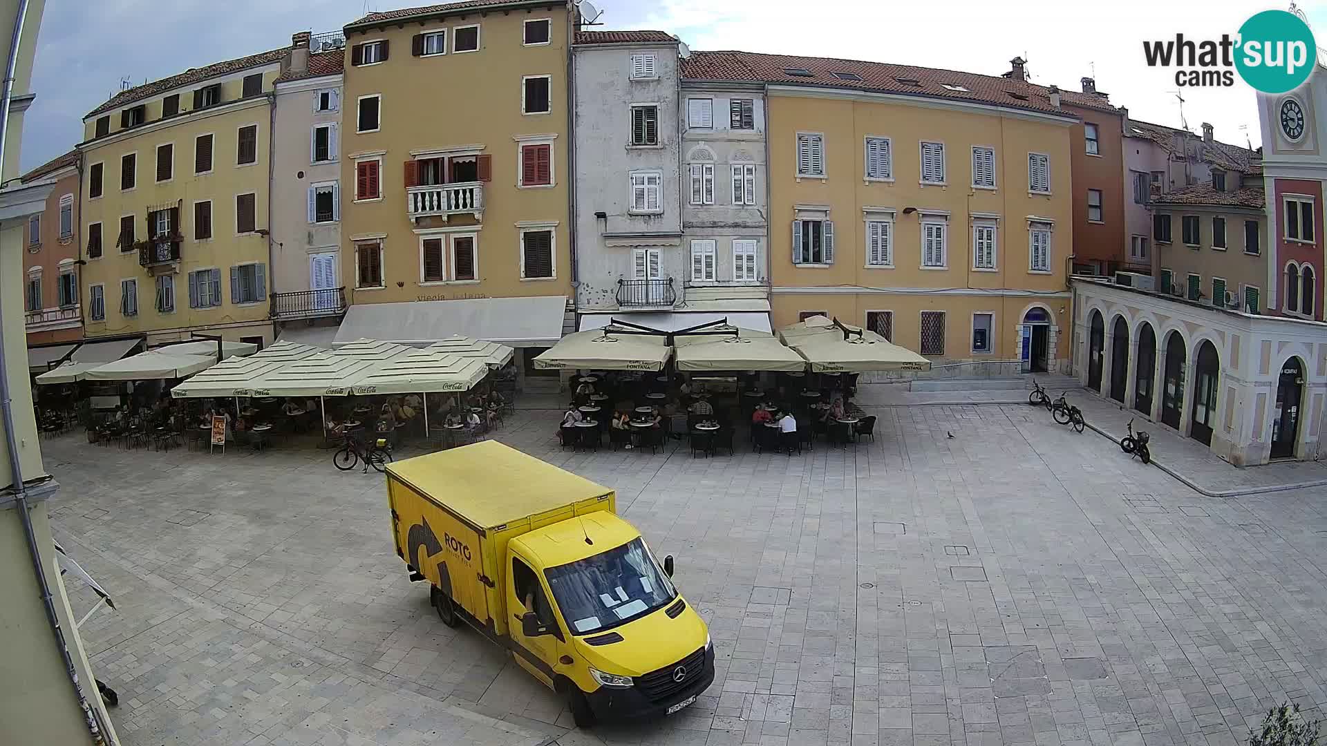 Rovinj Center Webcam – Main Square
