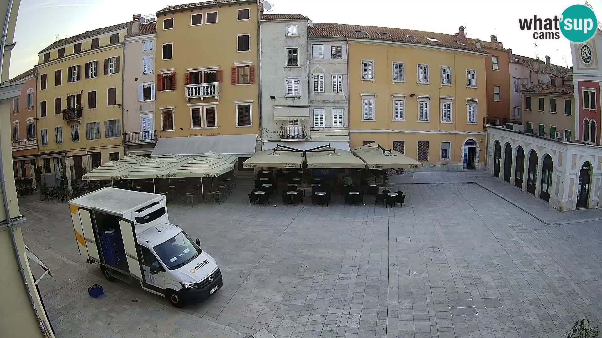 Webcam Rovinj Center – Plaza Principal