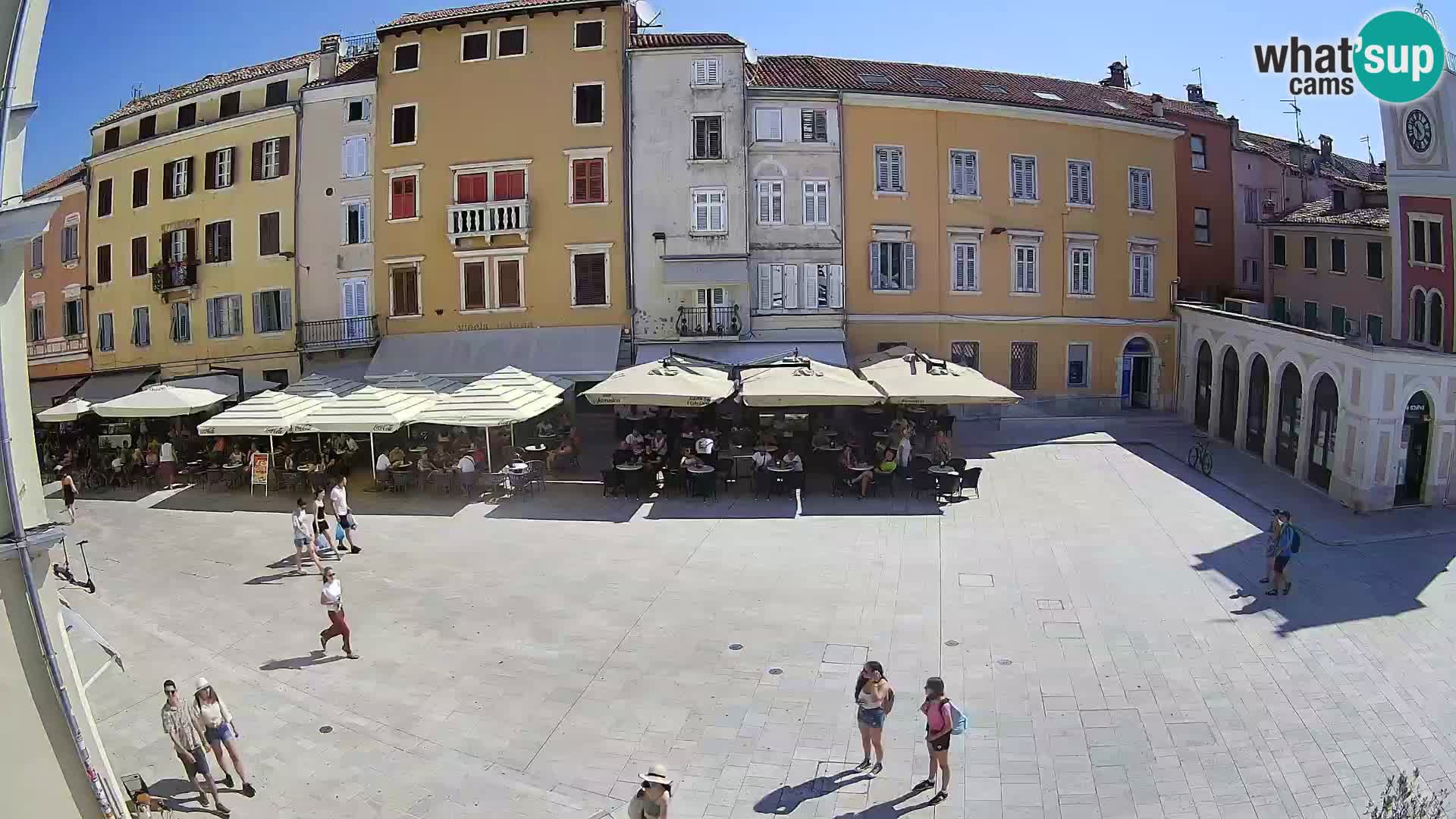 Rovinj Center Webcam – Main Square