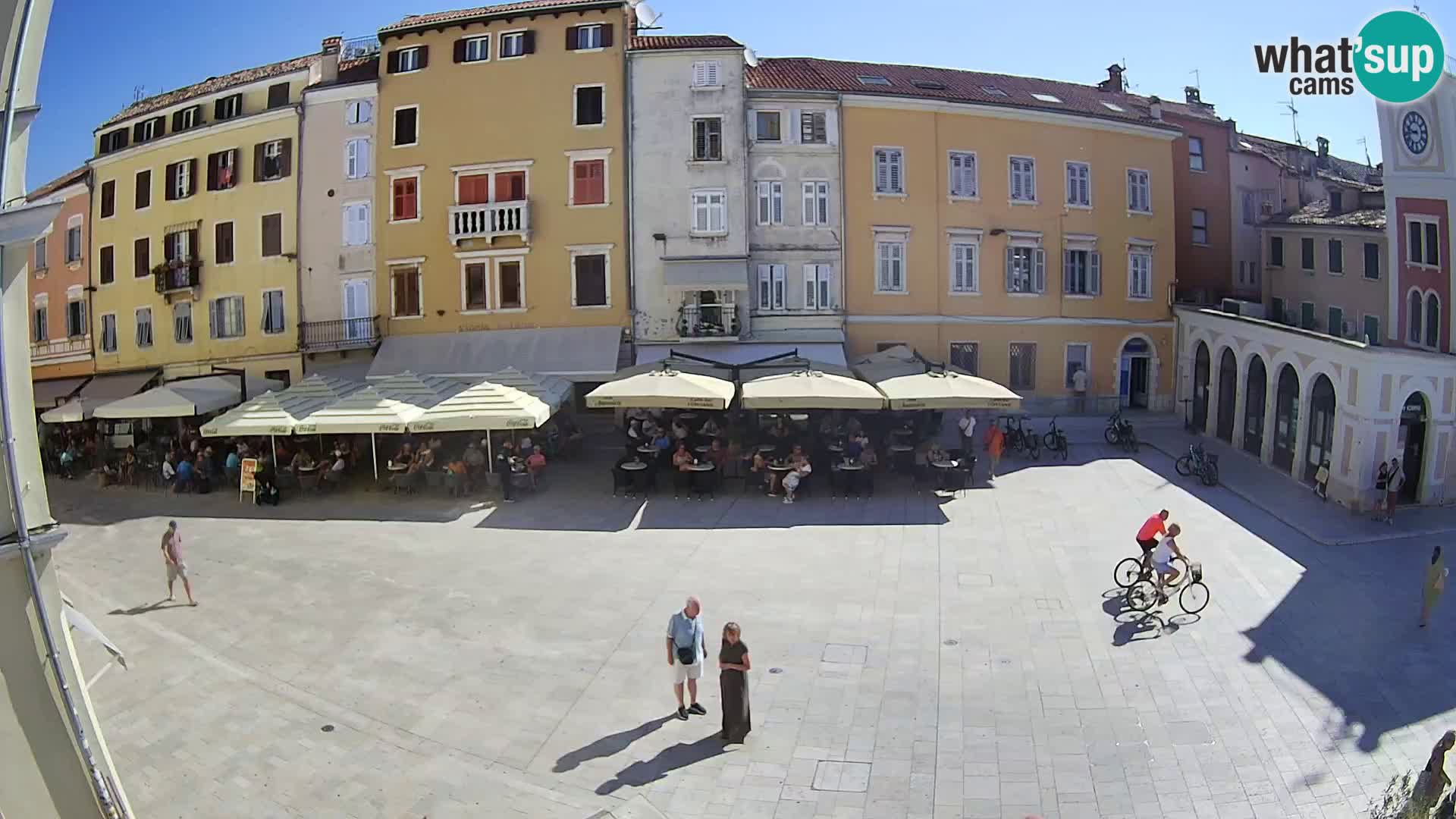 Webcam Rovinj Center – Plaza Principal