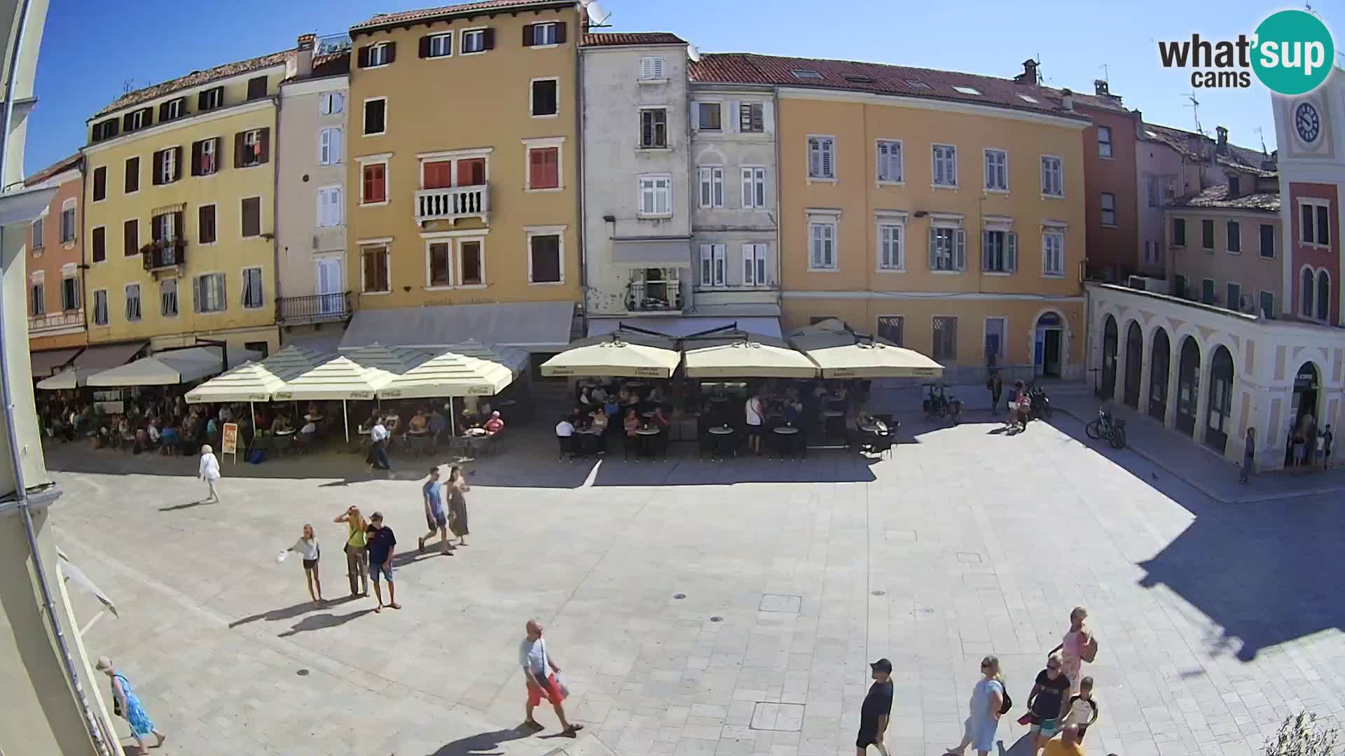 Webcam Rovinj Center – Plaza Principal