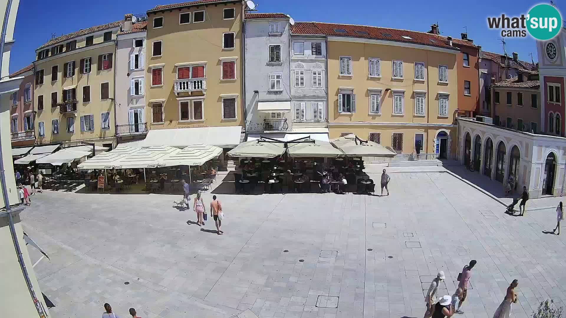 Rovinj Center Webcam – Main Square