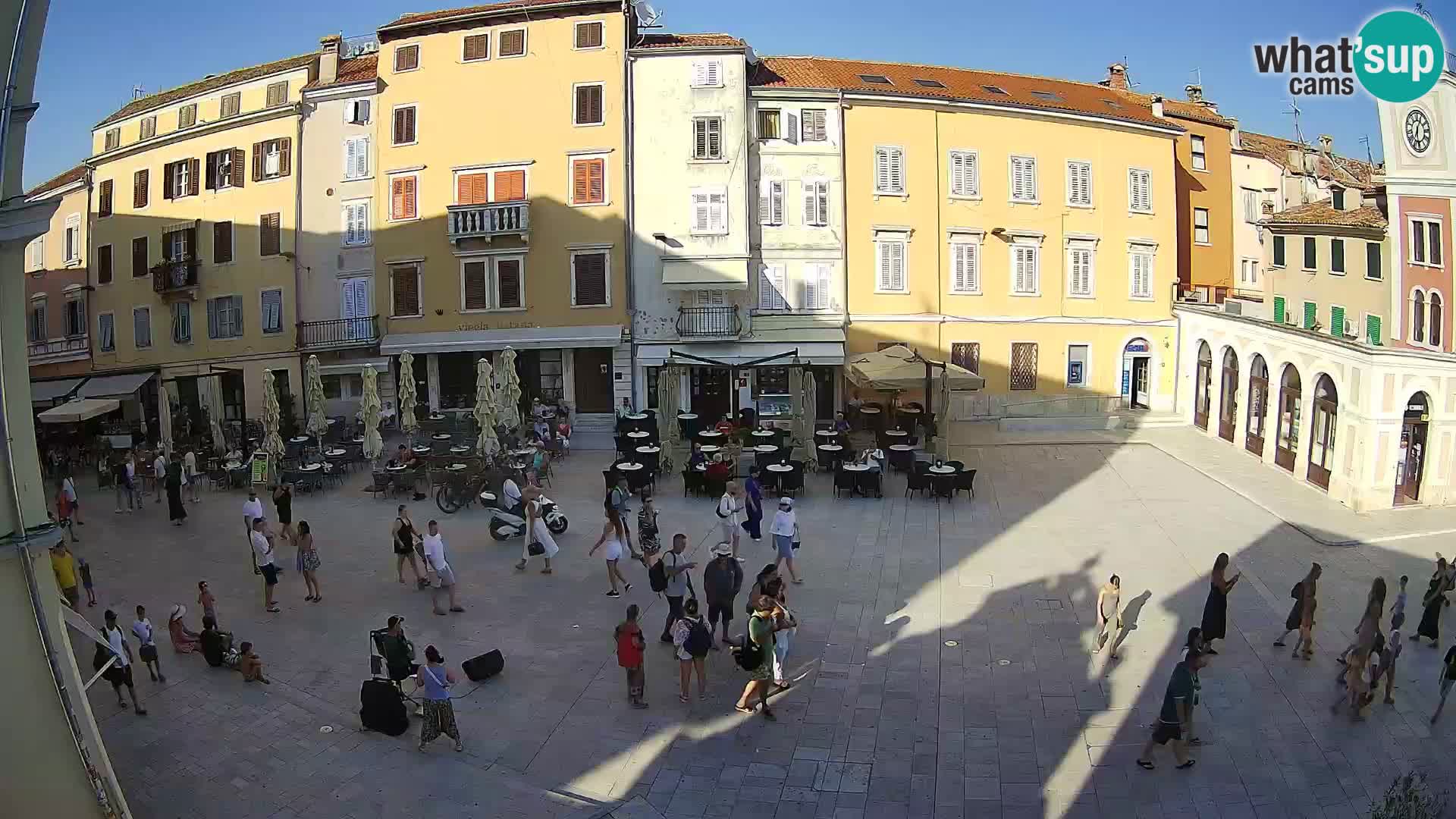 Rovinj Center Webcam – Main Square