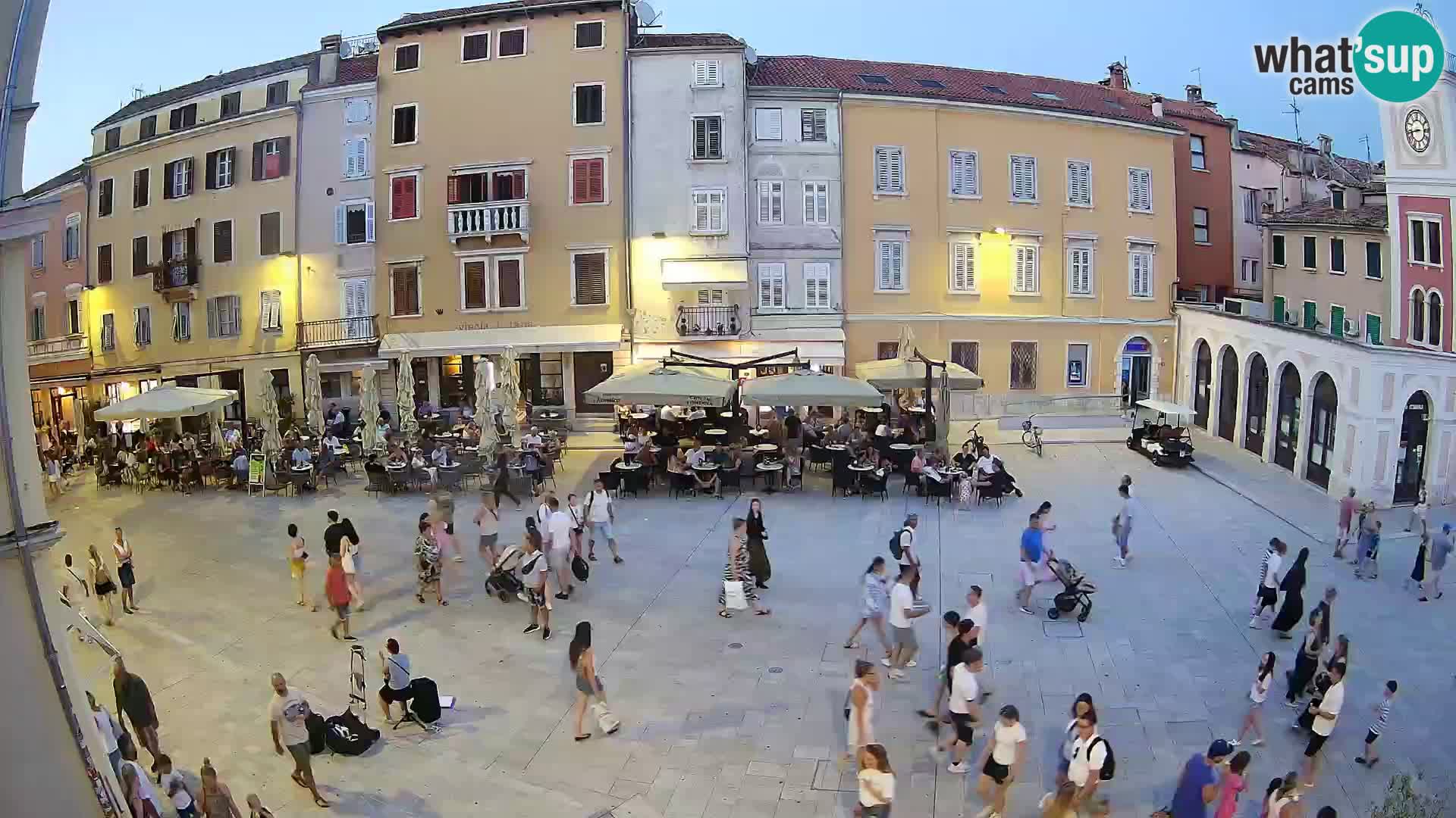 Webcam Rovigno Centro – Piazza Centrale