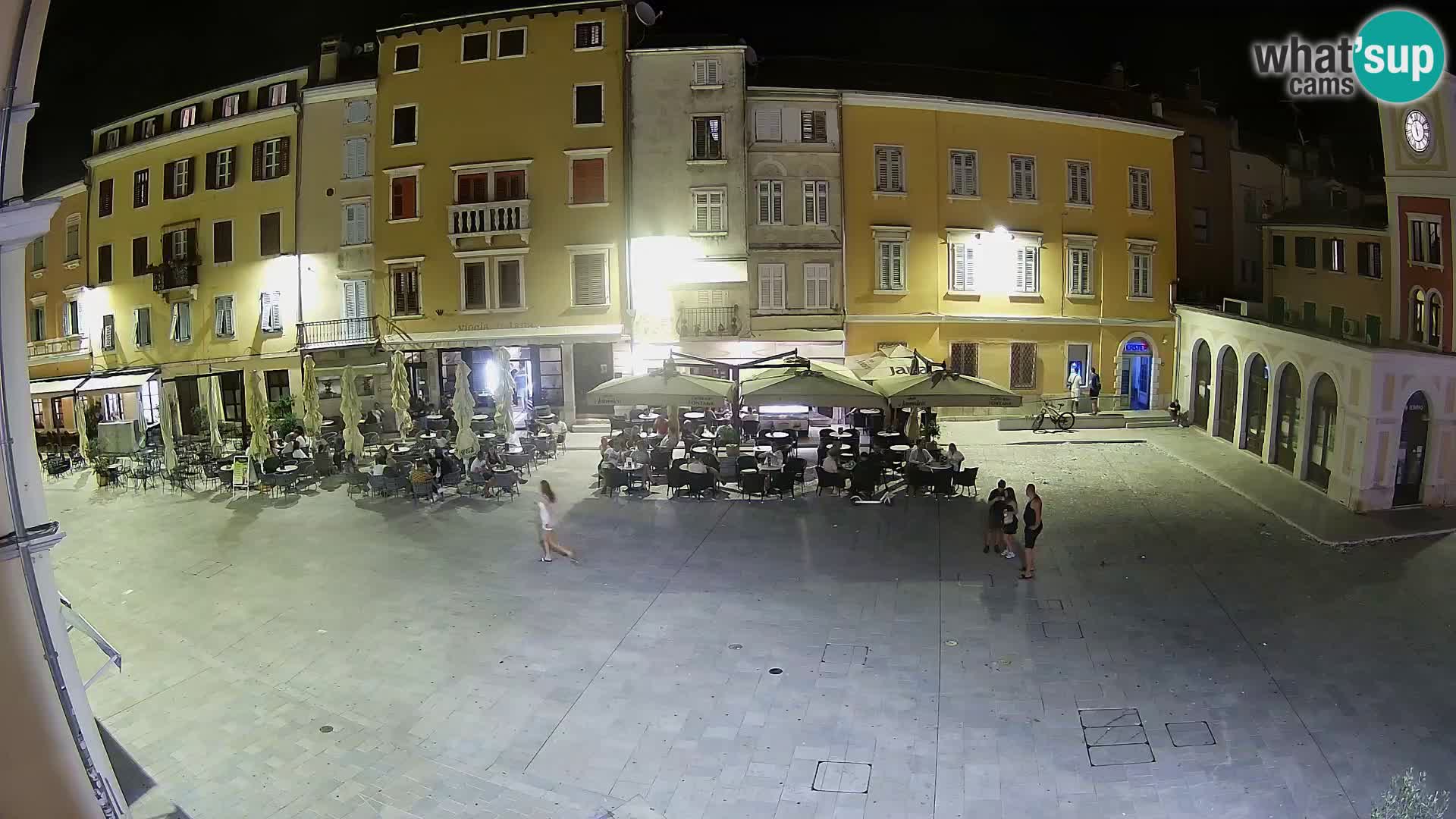 Webcam Rovinj Zentrum – Hauptplatz in Echtzeit