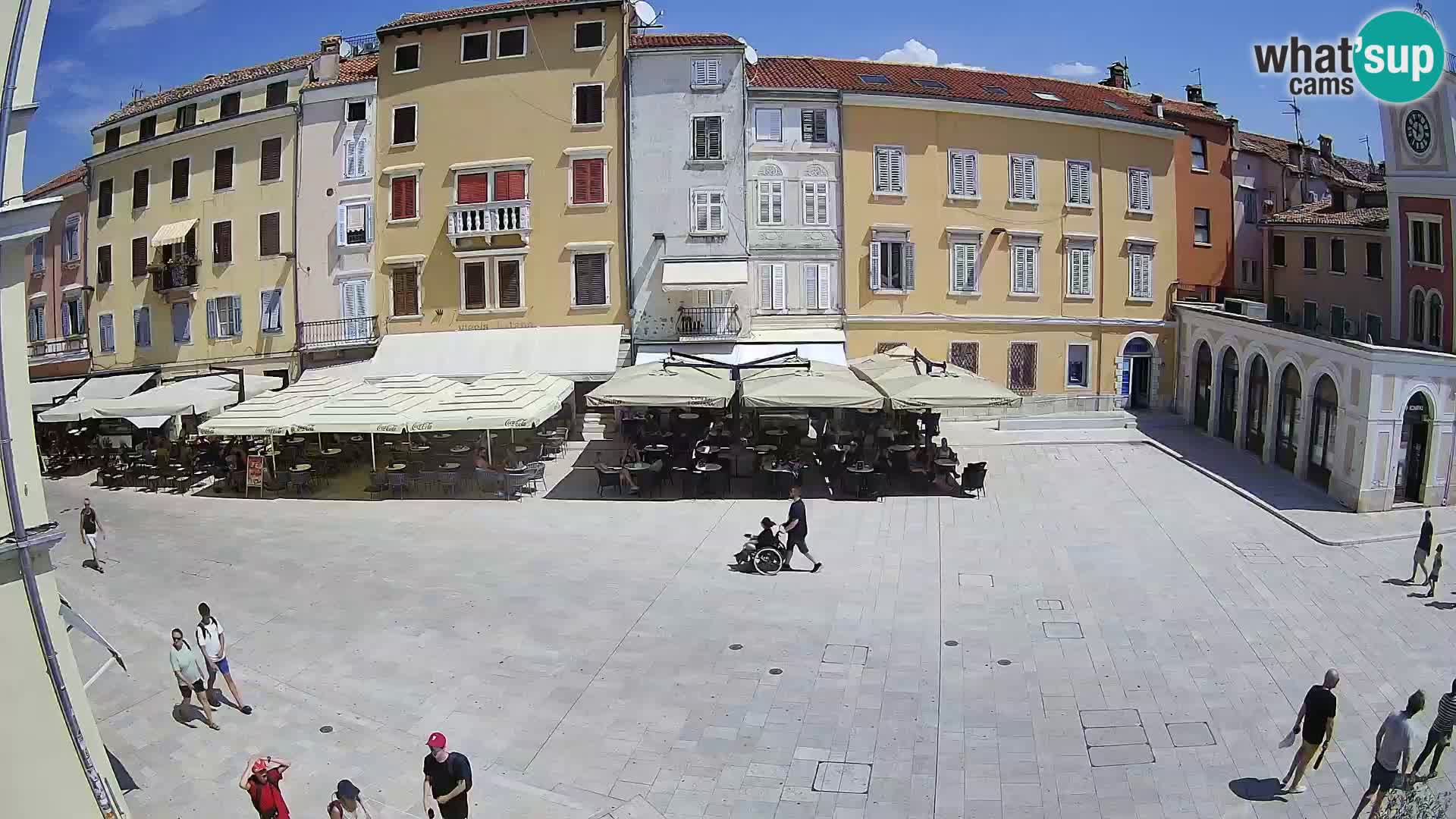 Webcam Rovigno Centro – Piazza Centrale
