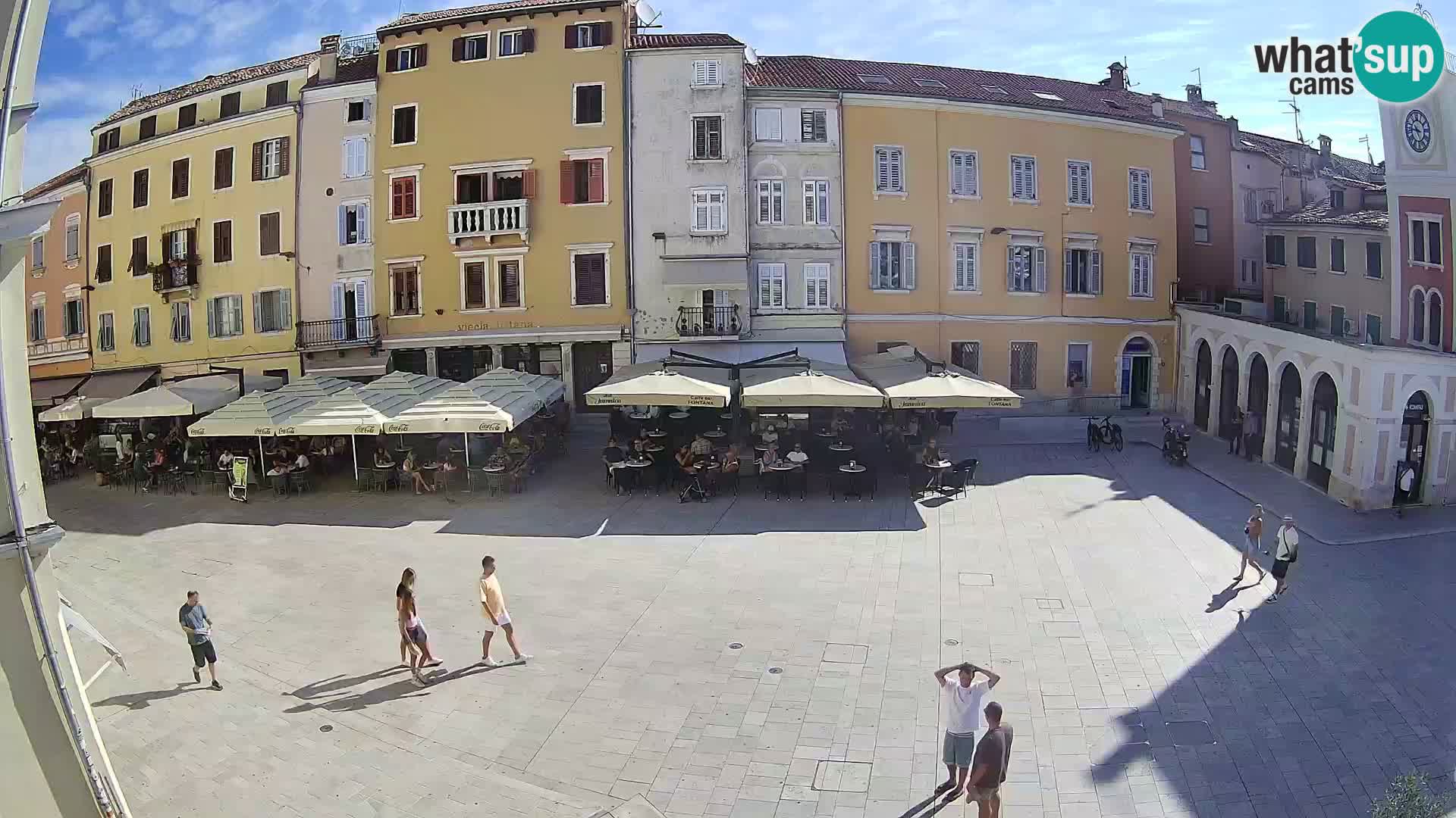 Webcam Rovinj Centre – Place Principale