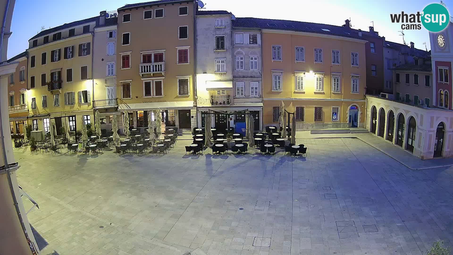 Webcam Rovinj Center – Plaza Principal