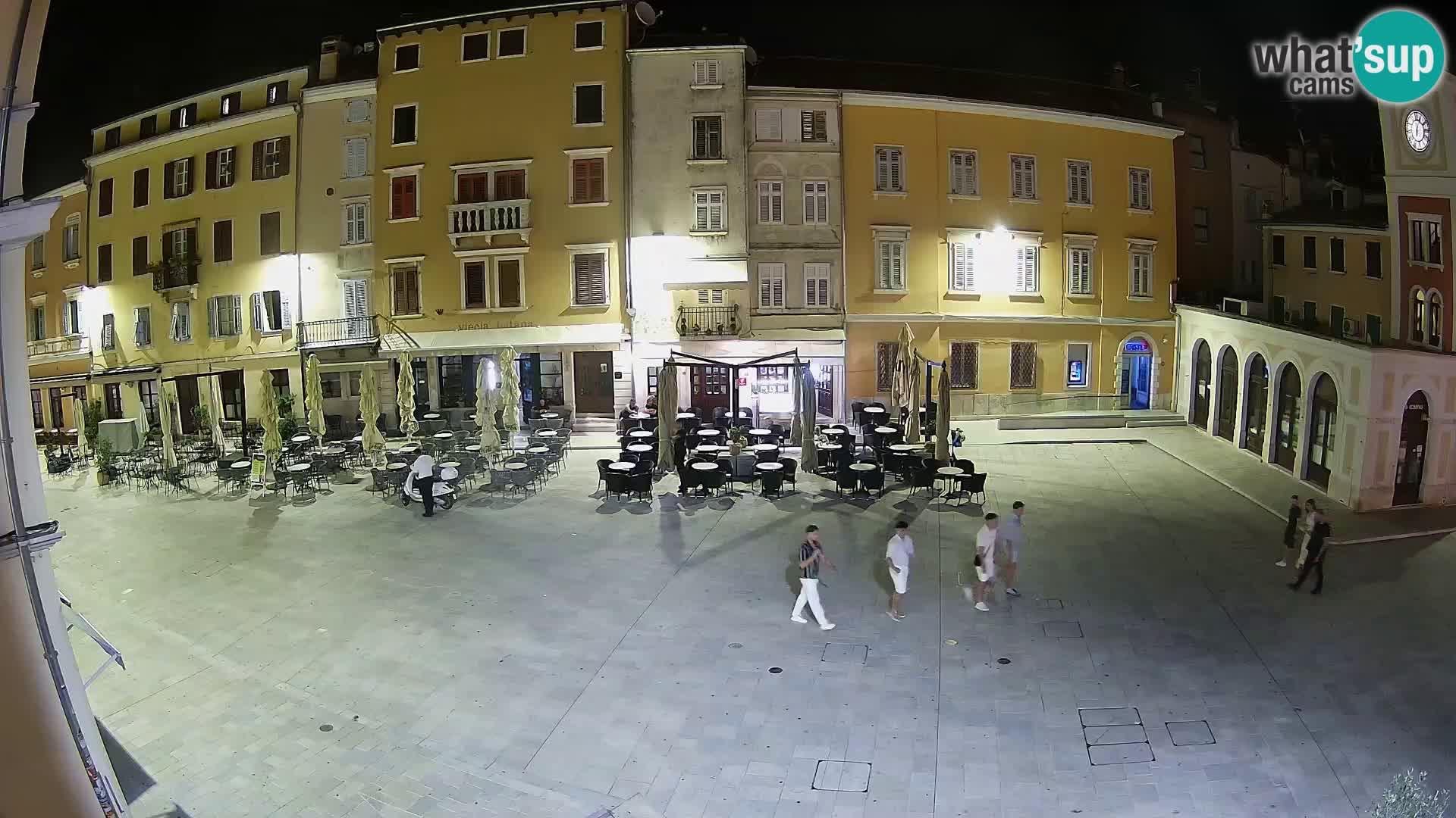 Webcam Rovinj Zentrum – Hauptplatz in Echtzeit