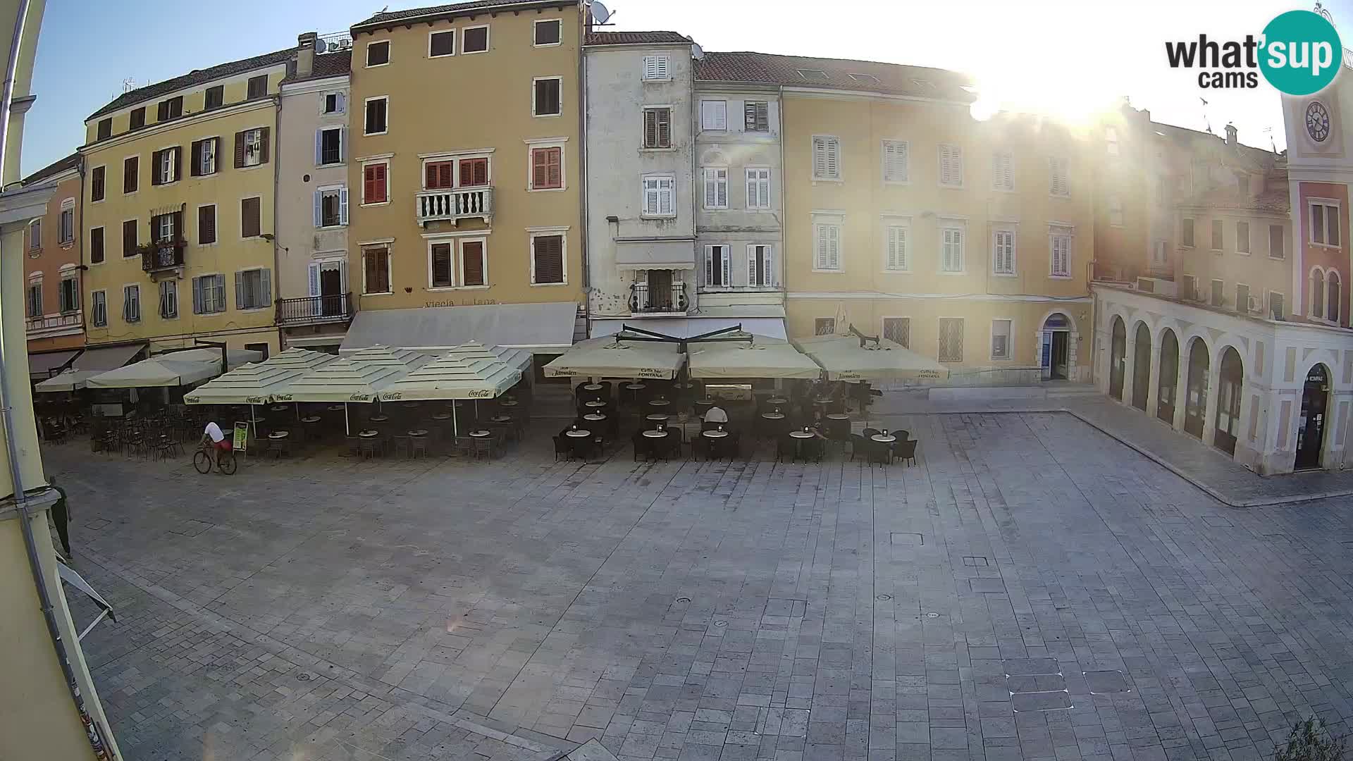 Webcam Rovinj Center – Plaza Principal