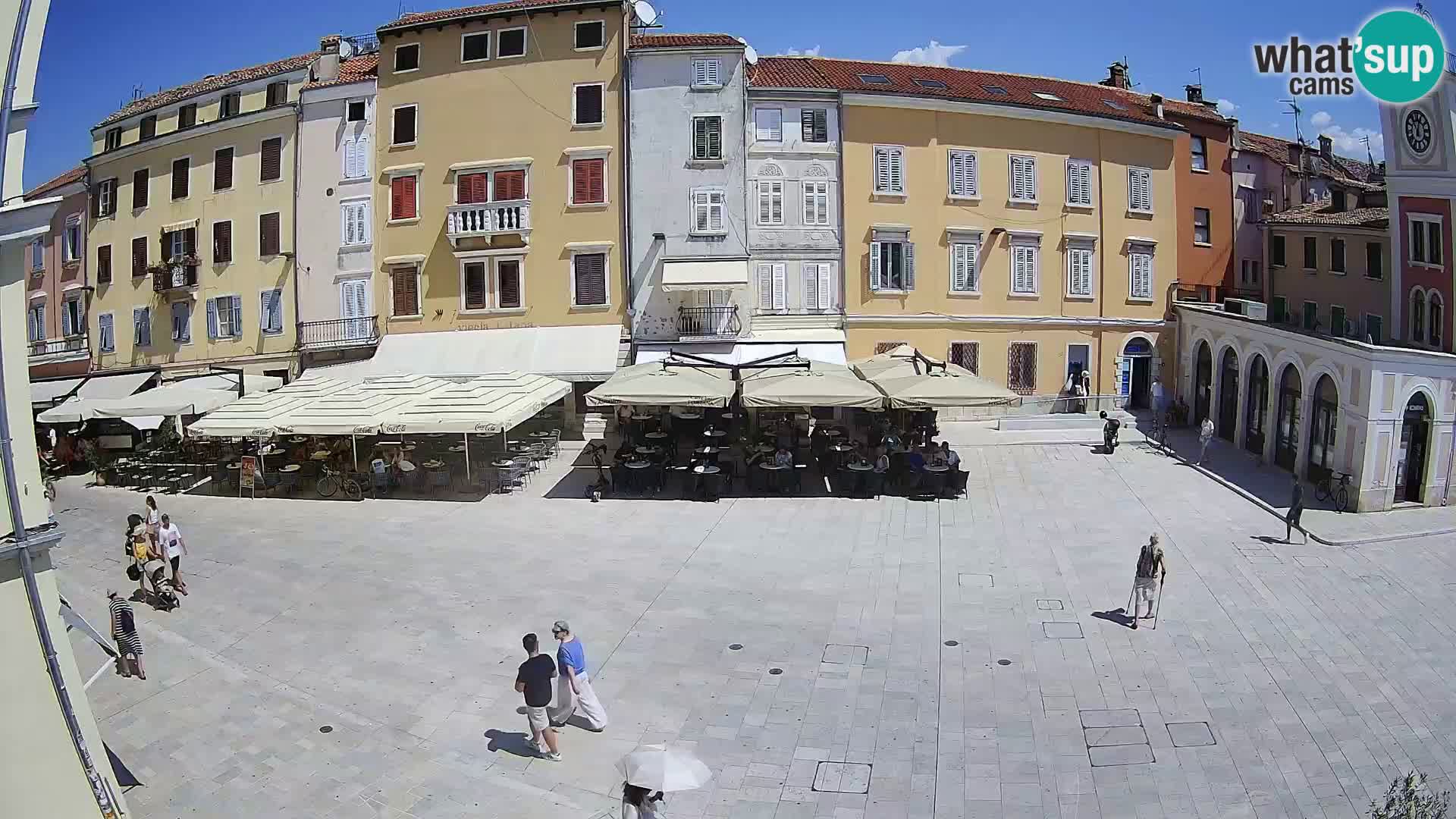 Webcam Rovinj Center – Plaza Principal