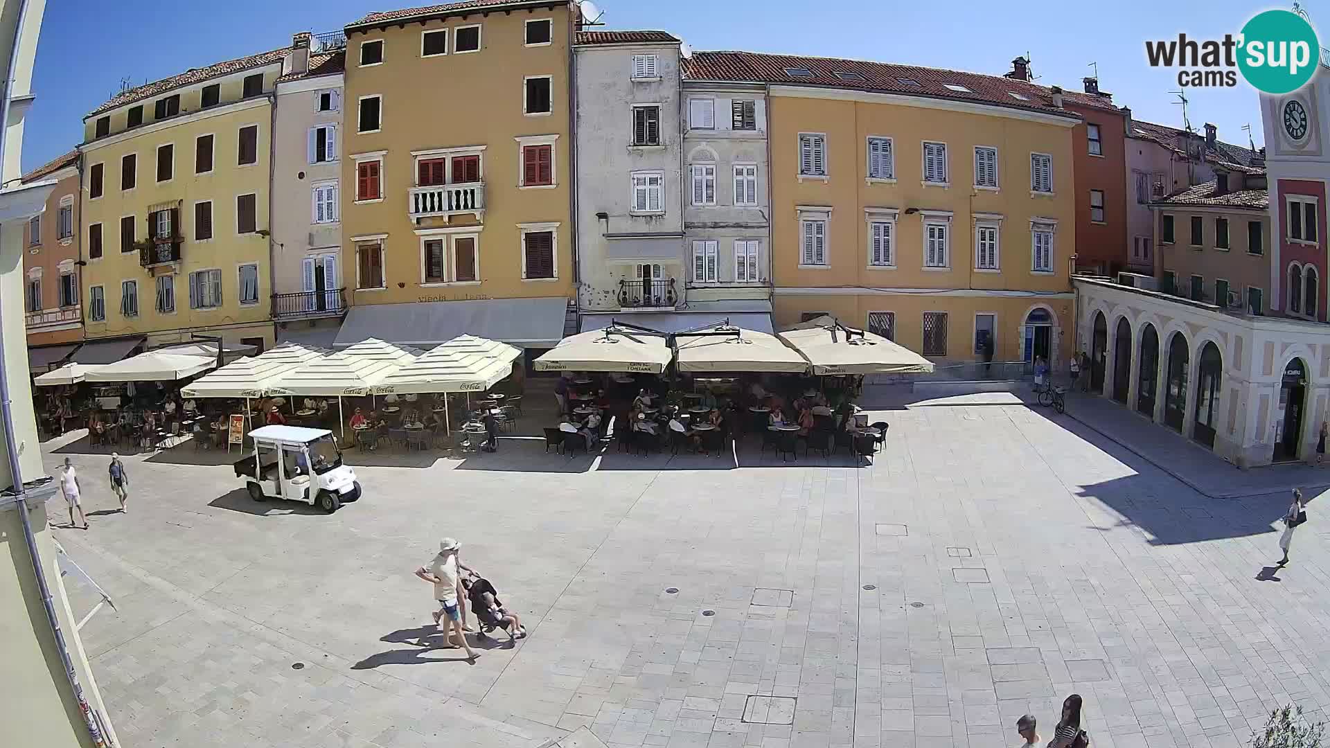 Webcam Rovinj Center – Plaza Principal