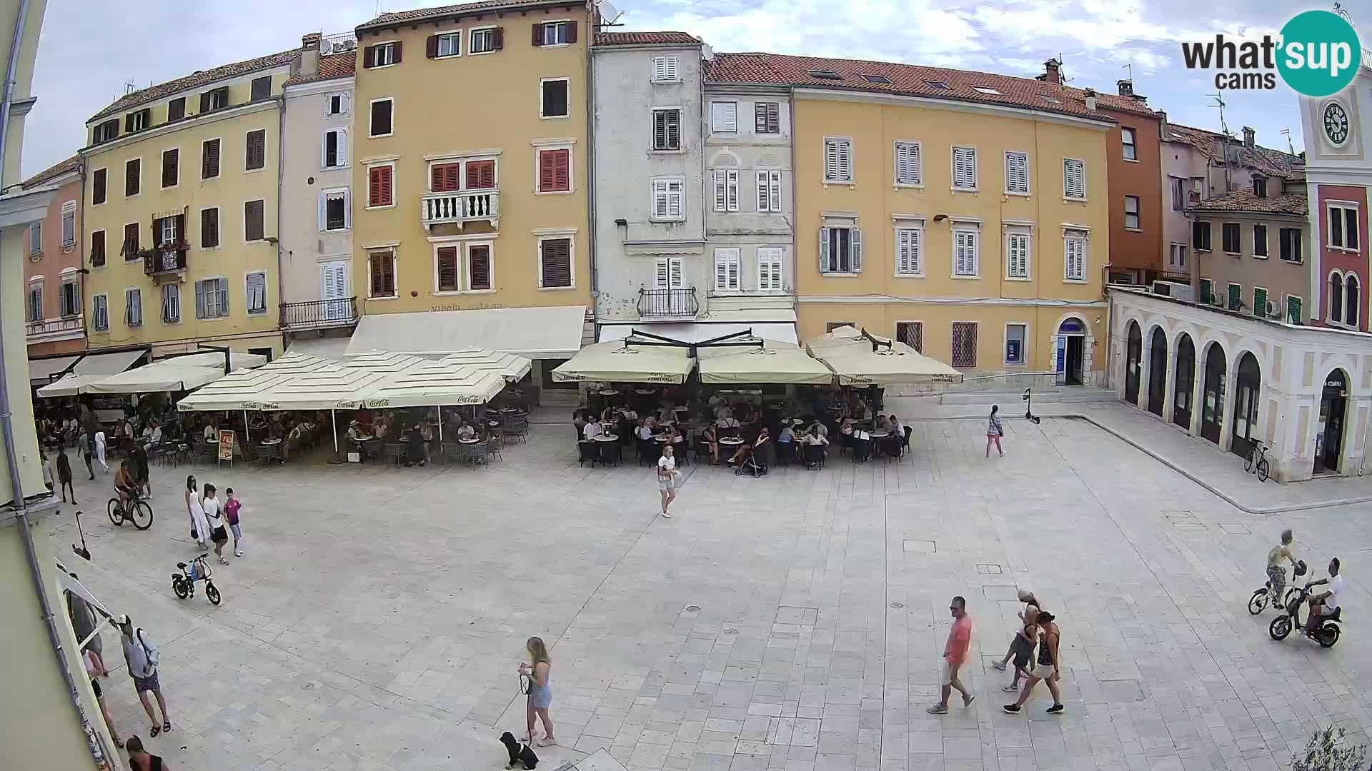 Webcam Rovigno Centro – Piazza Centrale
