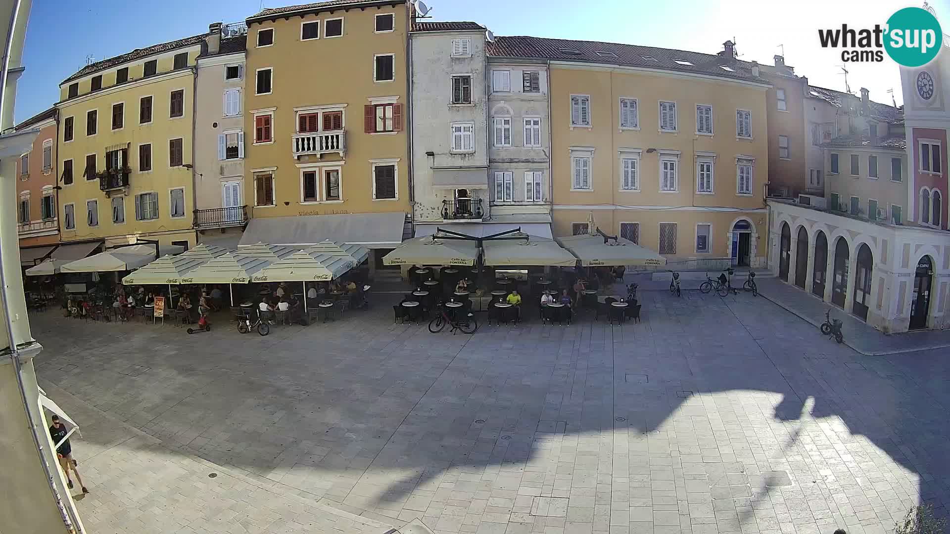 Spletna kamera Rovinj Center – Glavni trg