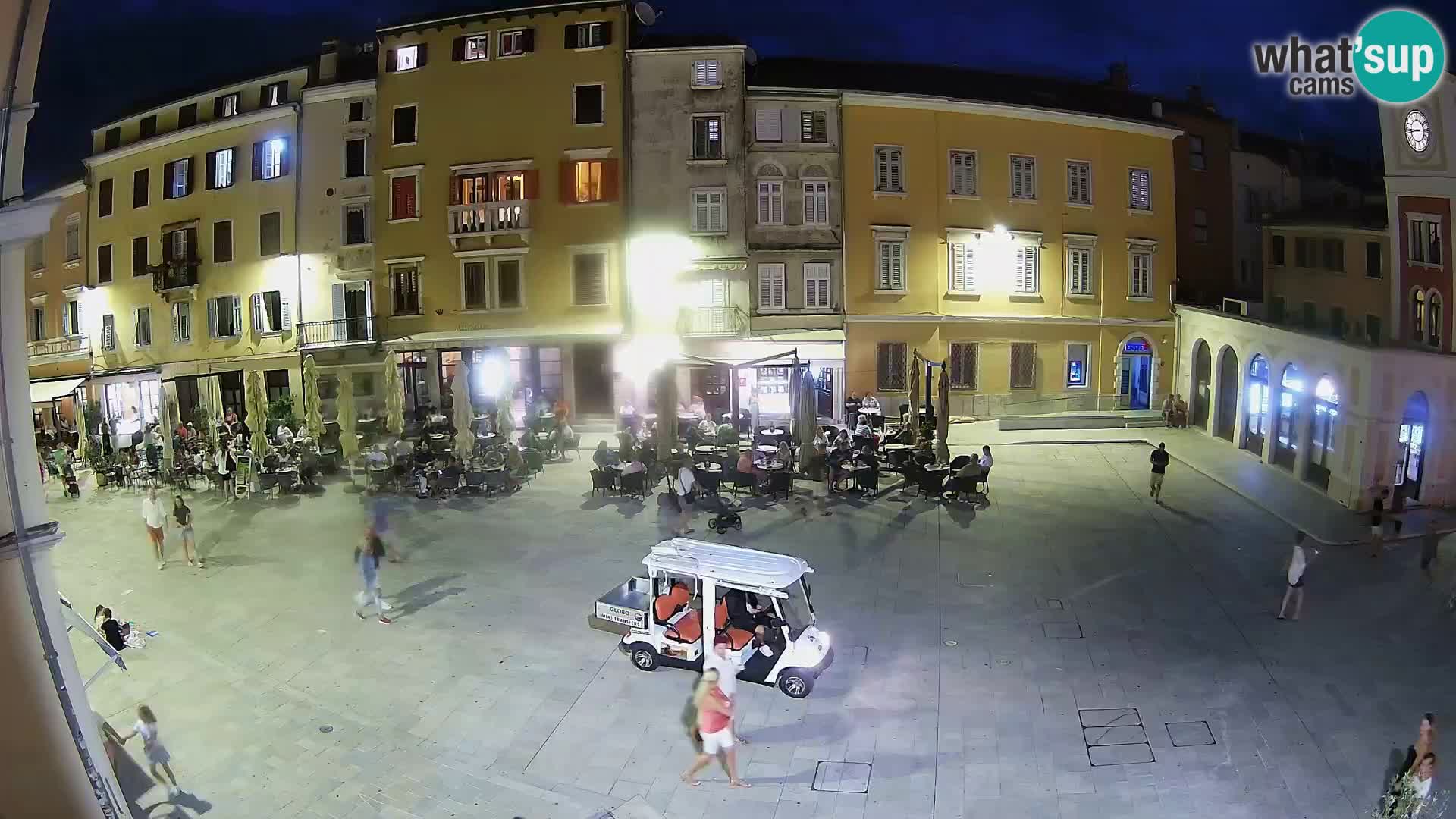 Webcam Rovinj Zentrum – Hauptplatz in Echtzeit