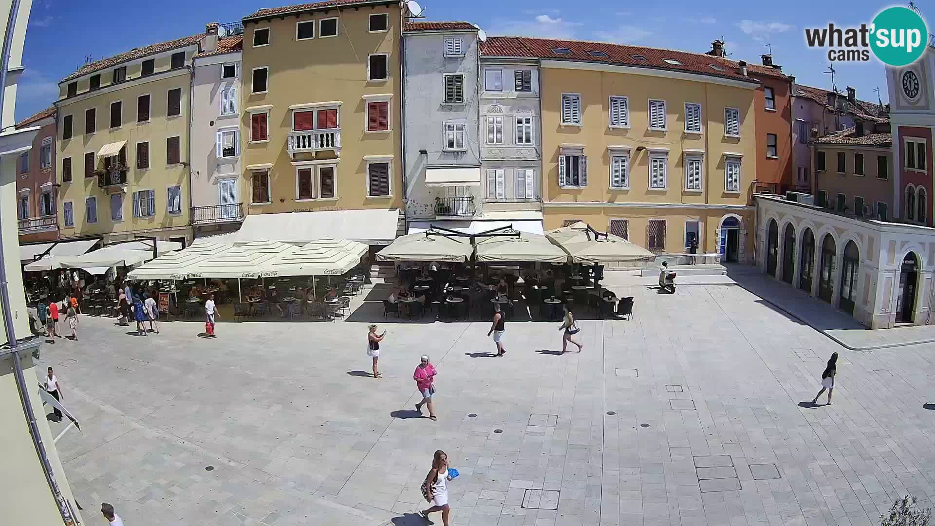 Webcam Rovigno Centro – Piazza Centrale