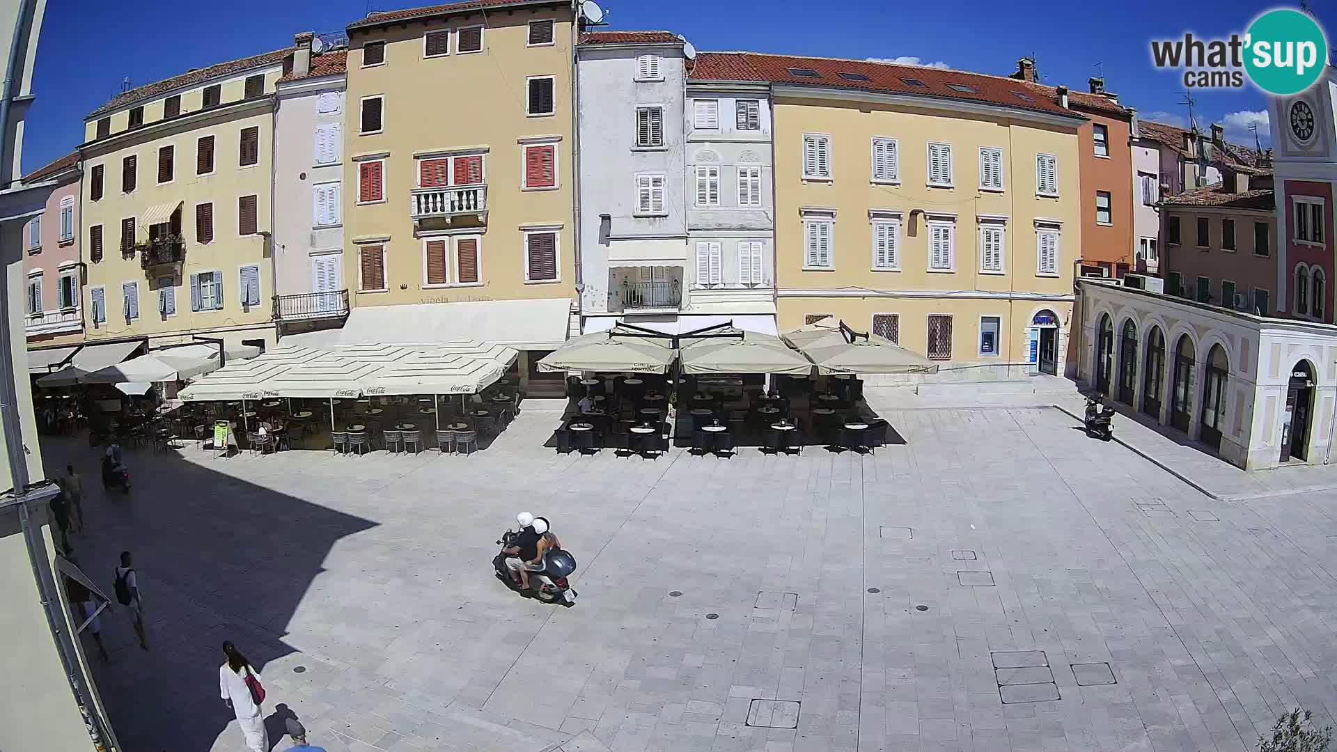 Webcam Rovinj Centre – Place Principale