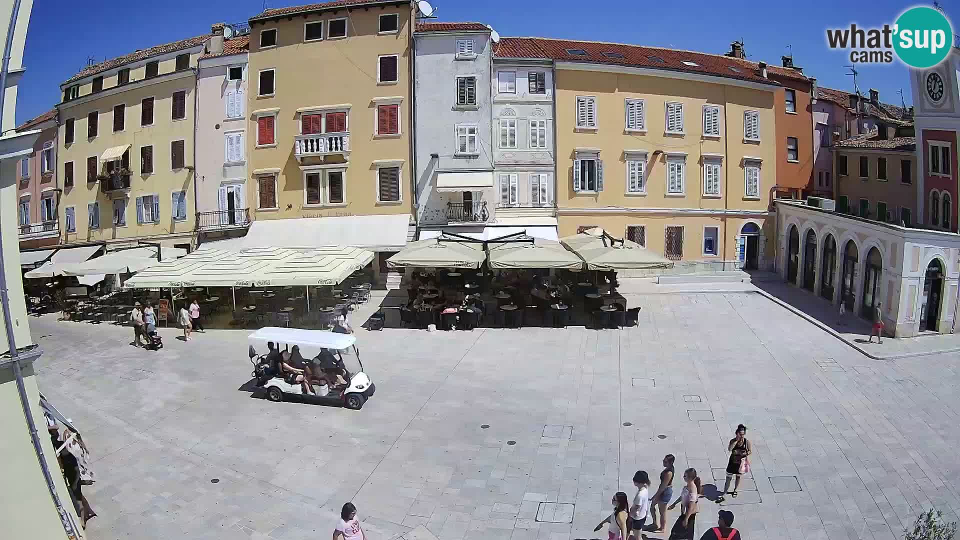 Webcam Rovinj Centre – Place Principale