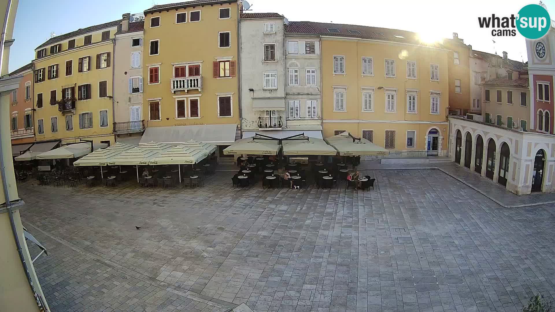 Webcam Rovigno Centro – Piazza Centrale