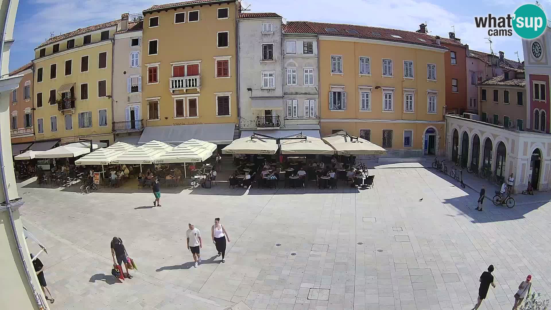 Webcam Rovinj Centre – Place Principale