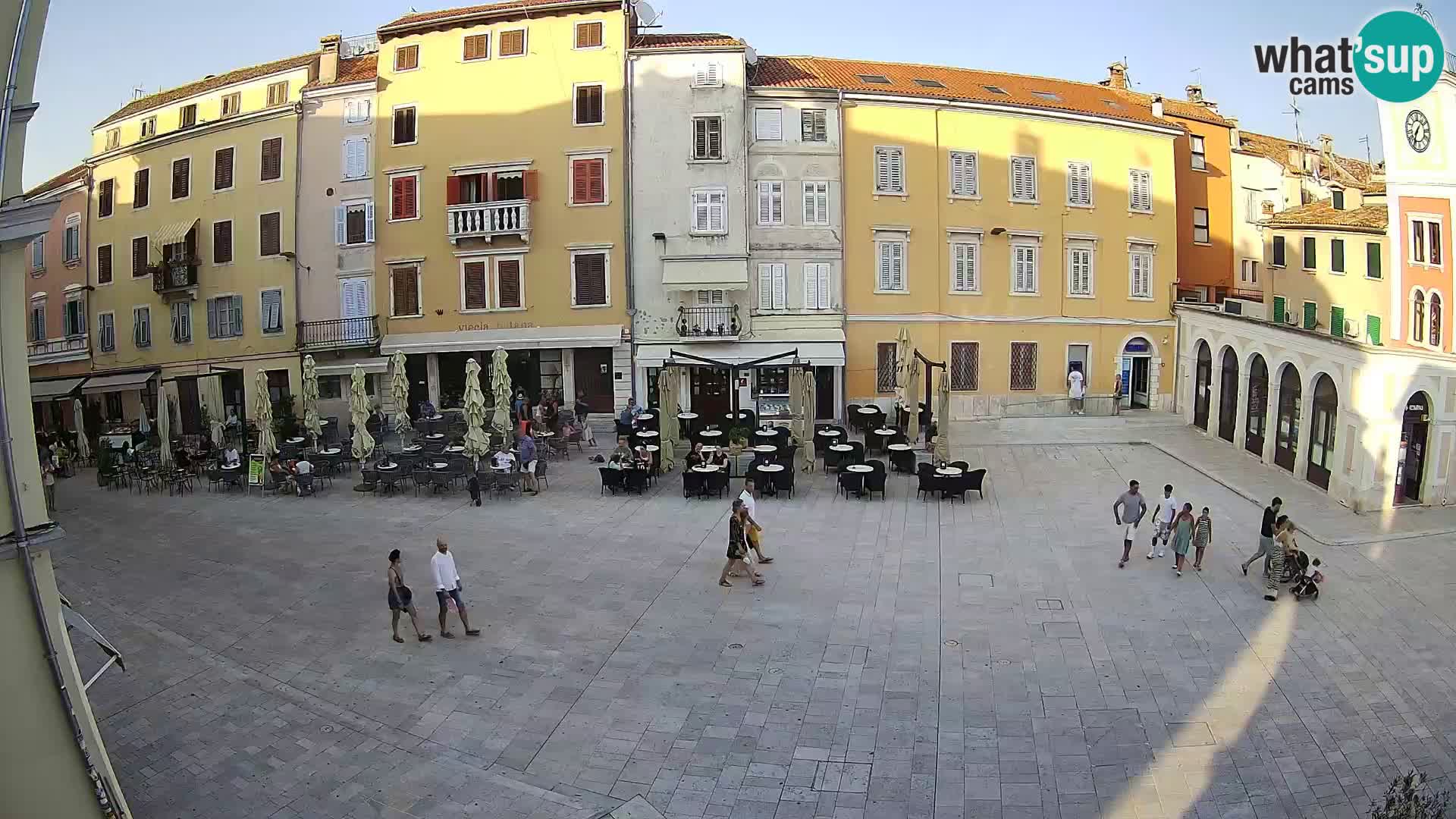 Webcam Rovinj Zentrum – Hauptplatz in Echtzeit