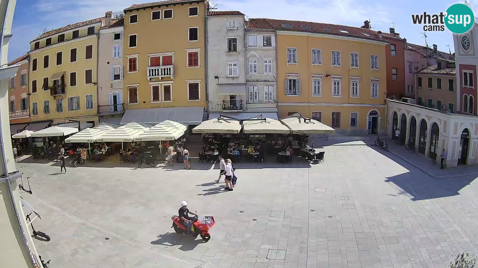 Webcam Rovigno Centro – Piazza Centrale