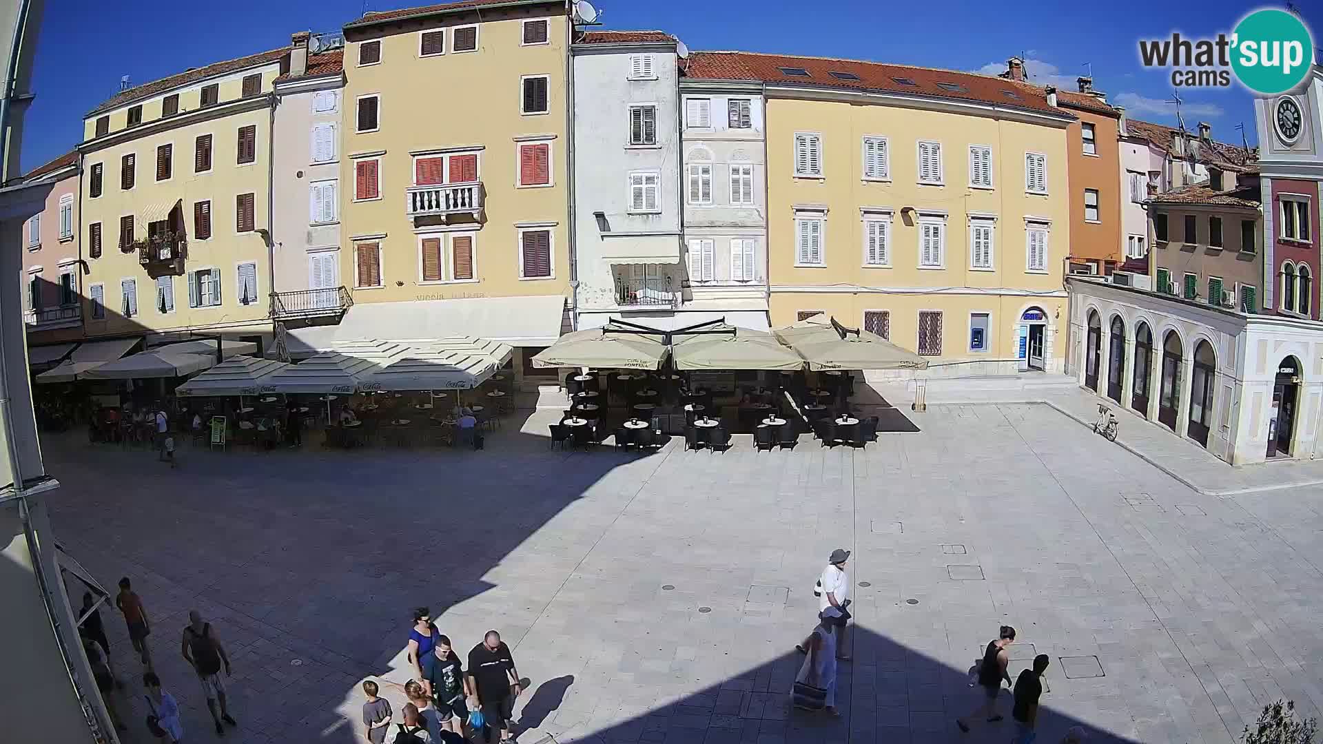 Webcam Rovinj Center – Plaza Principal