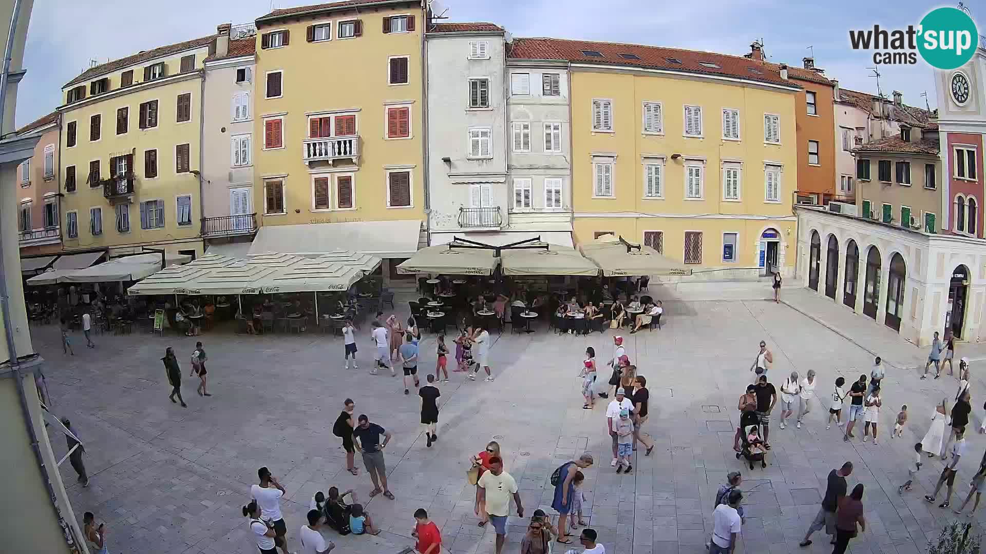 Webcam Rovinj Center – Plaza Principal