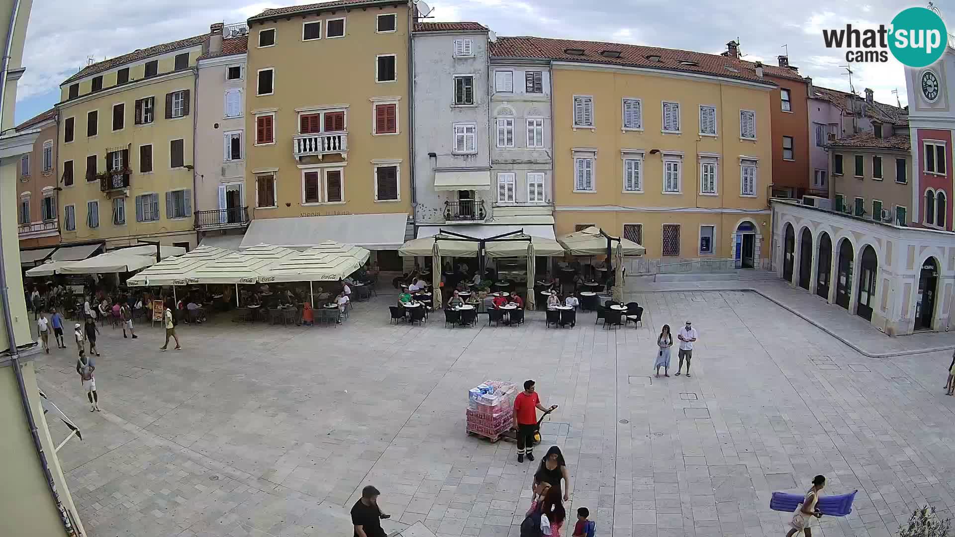 Webcam Rovinj Center – Plaza Principal