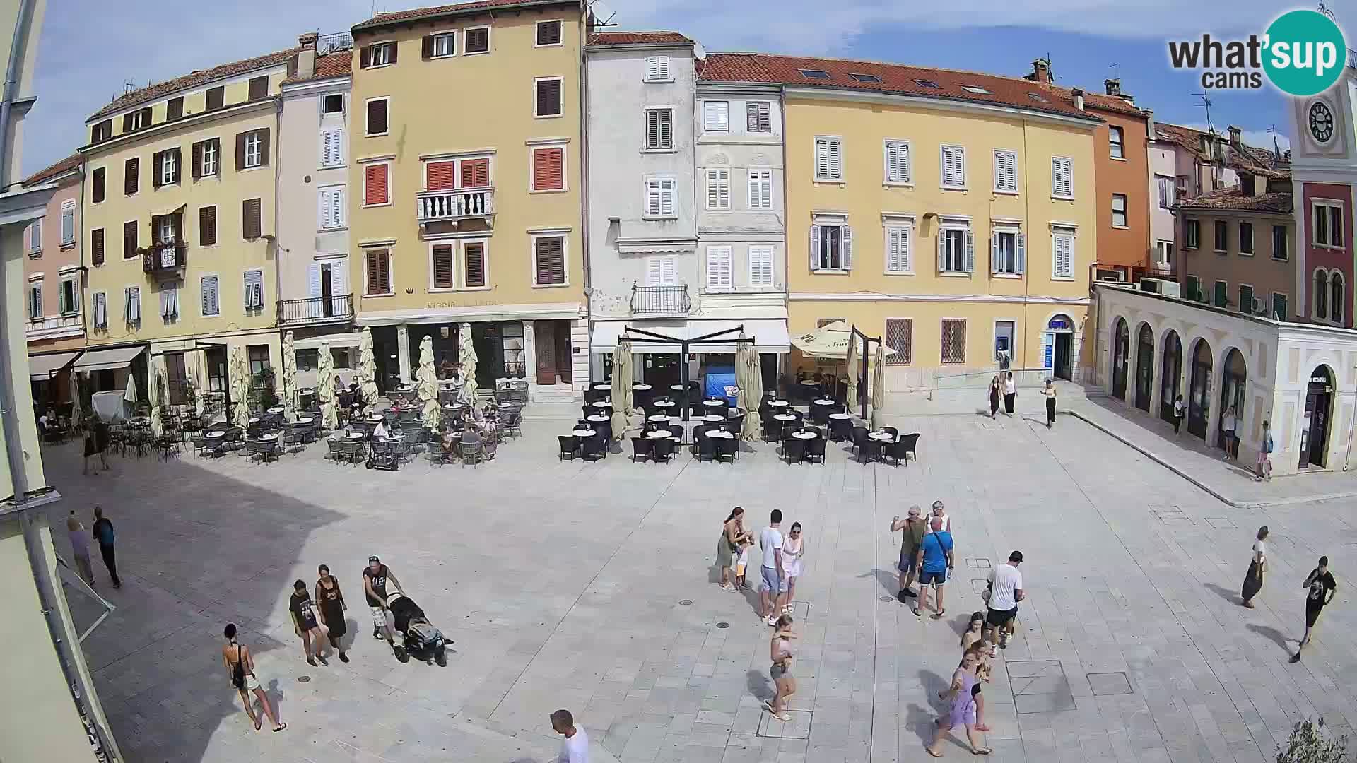 Webcam Rovinj Center – Plaza Principal