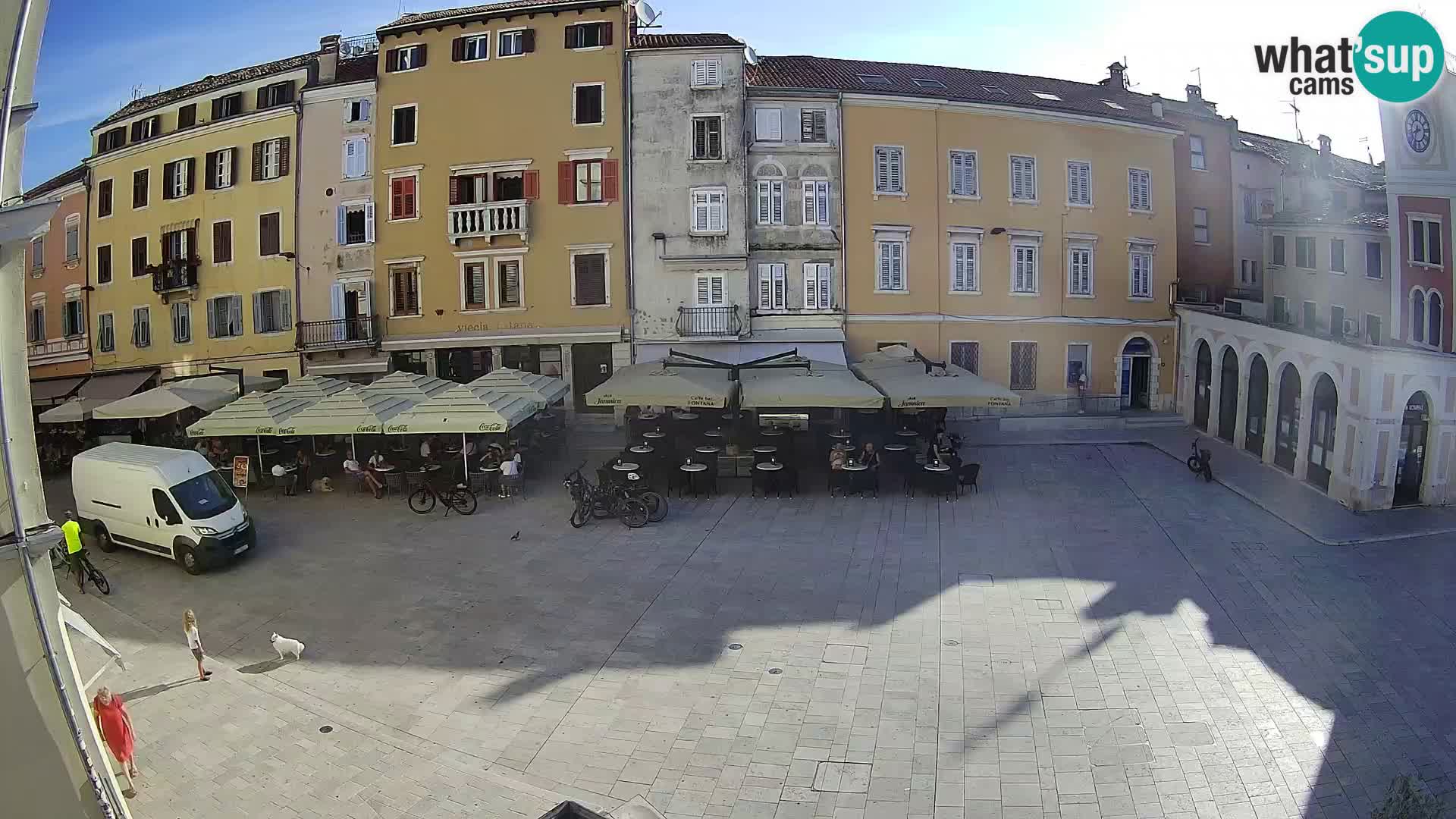 Webcam Rovigno Centro – Piazza Centrale