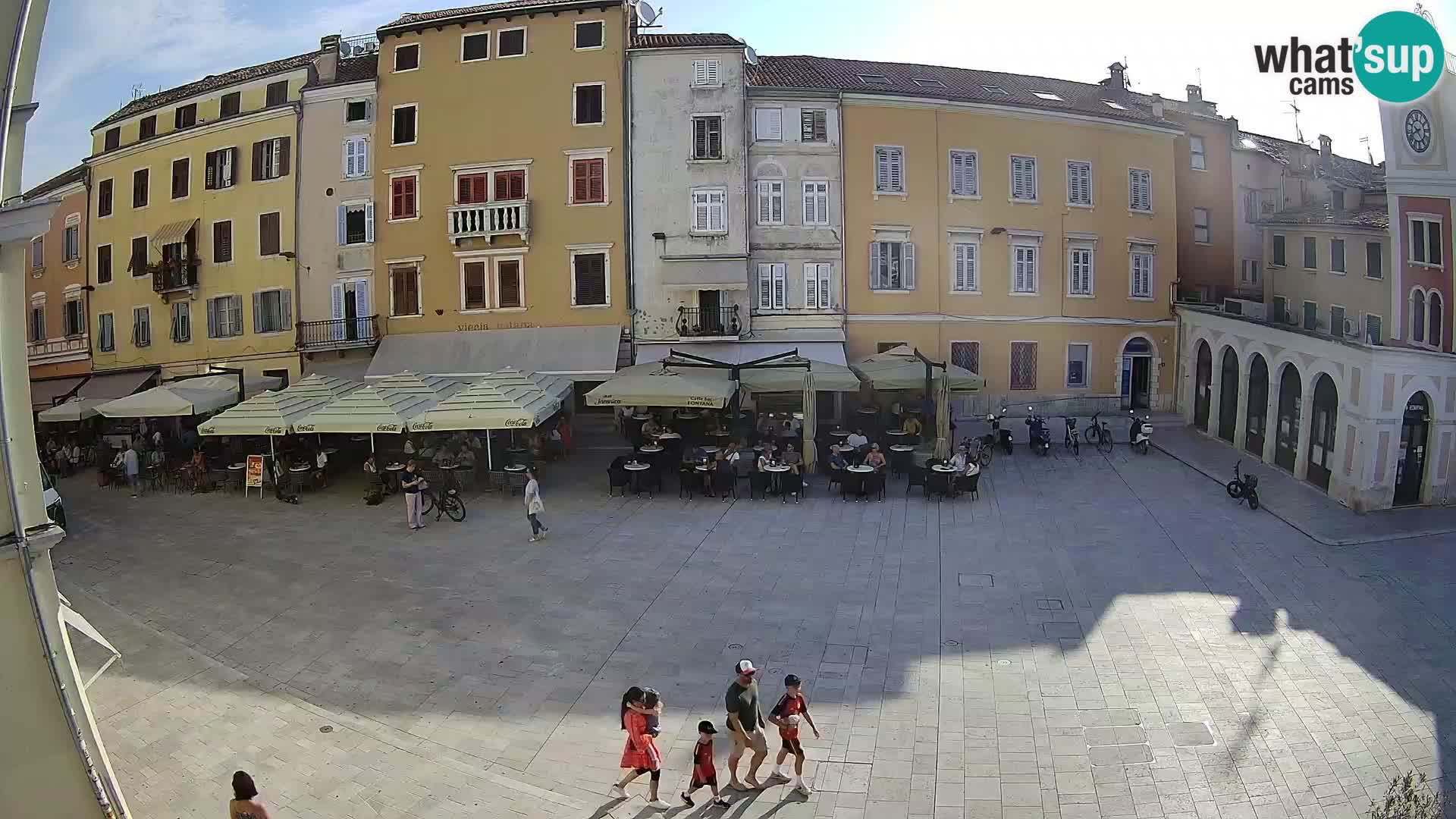 Webcam Rovinj Center – Plaza Principal