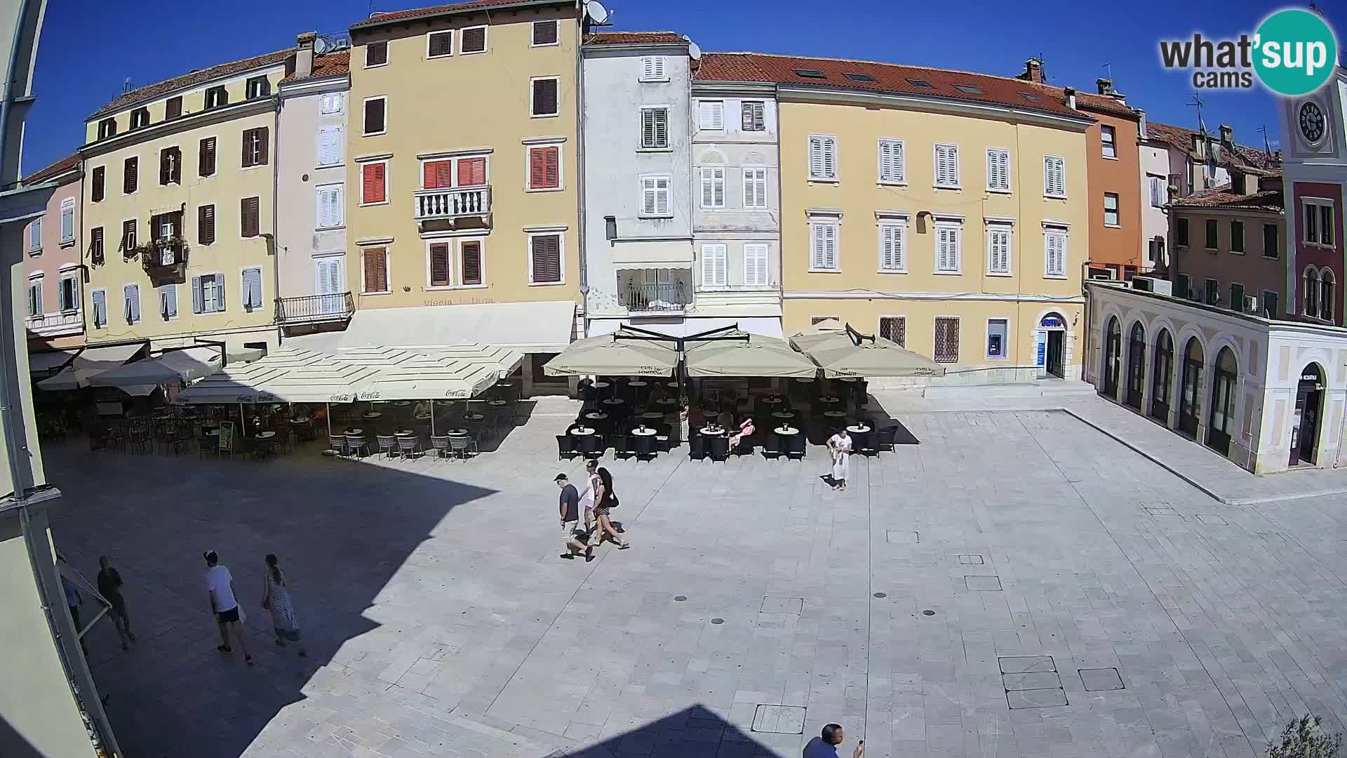Rovinj Center Webcam – Main Square