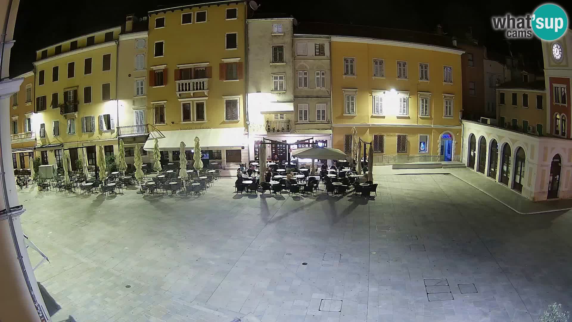 Webcam Rovinj Zentrum – Hauptplatz in Echtzeit