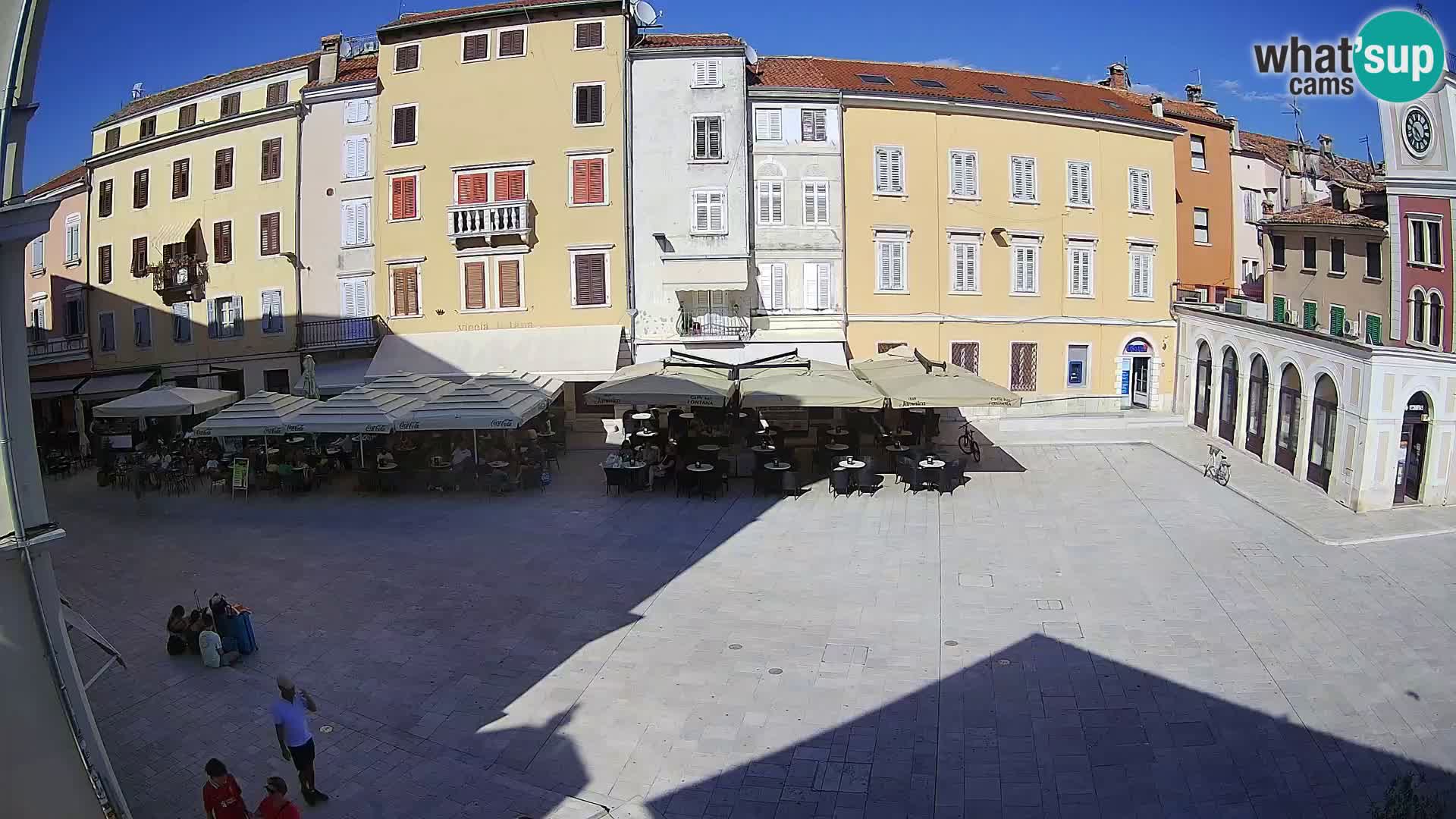 Rovinj Center Webcam – Main Square