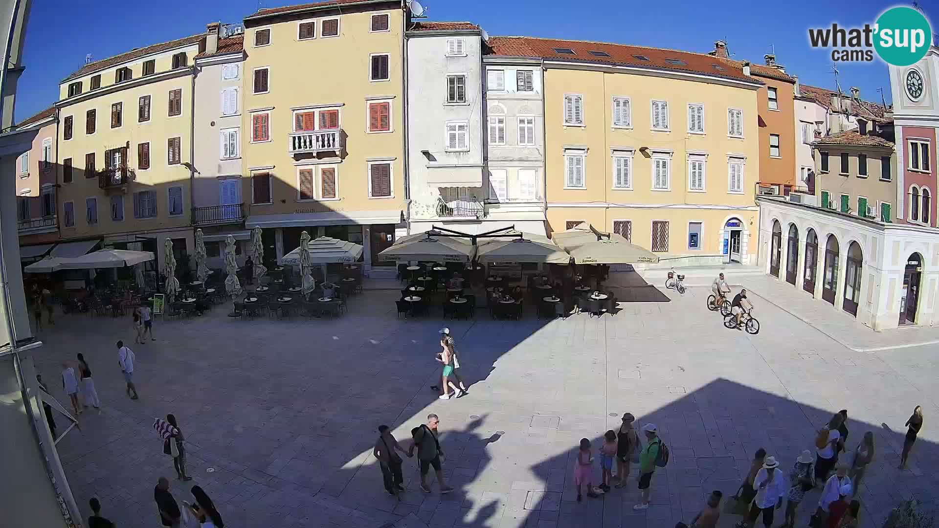 Spletna kamera Rovinj Center – Glavni trg