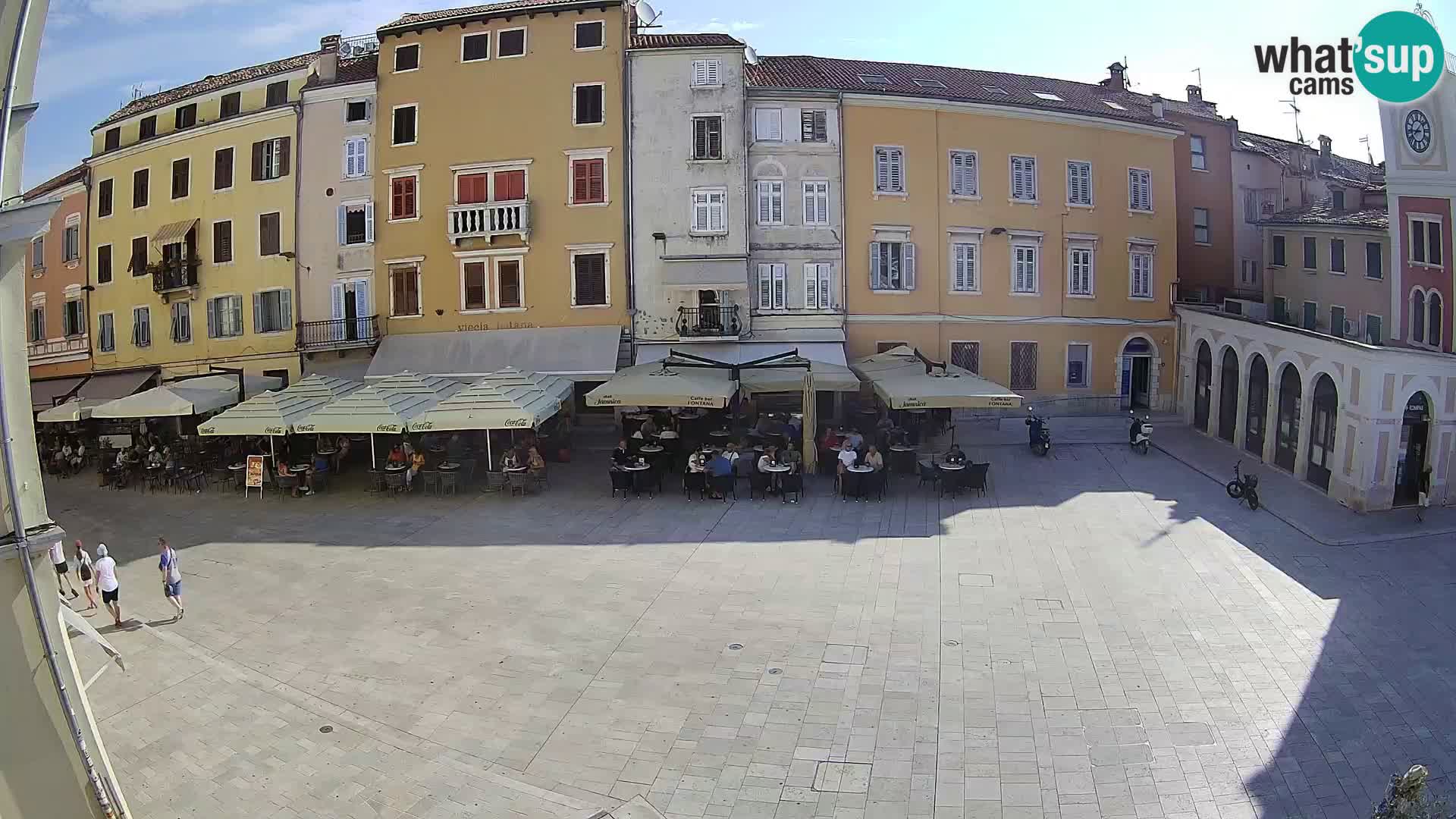 Rovinj Center Webcam – Main Square
