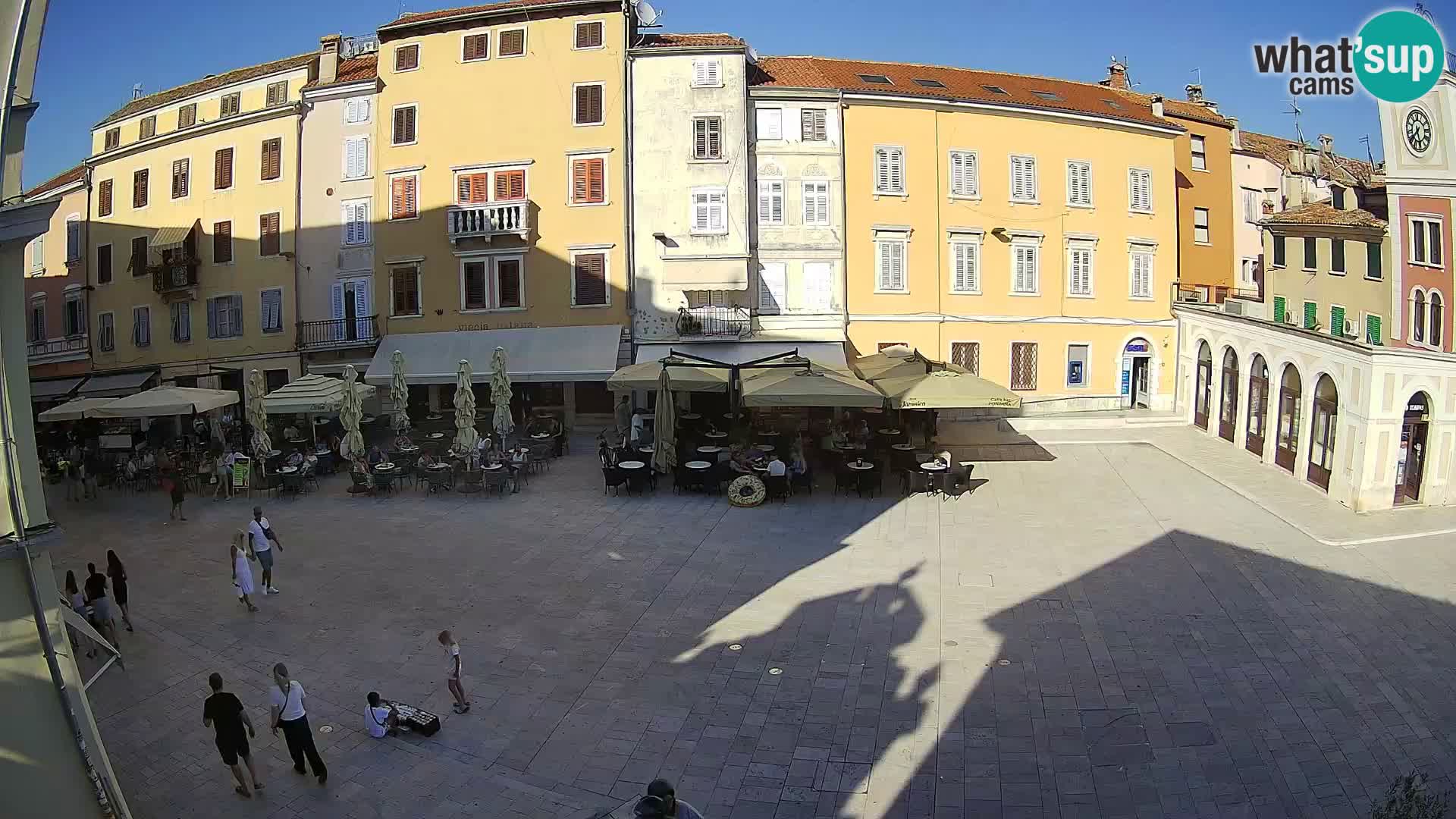 Webcam Rovinj Centar – glavni trg