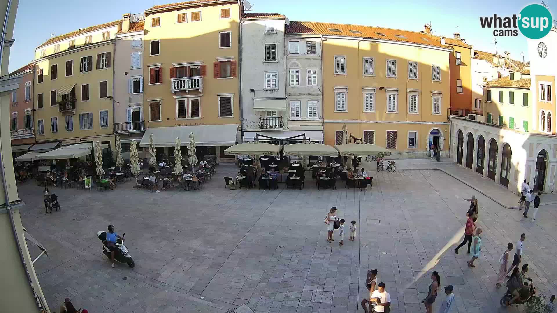 Webcam Rovinj Zentrum – Hauptplatz in Echtzeit