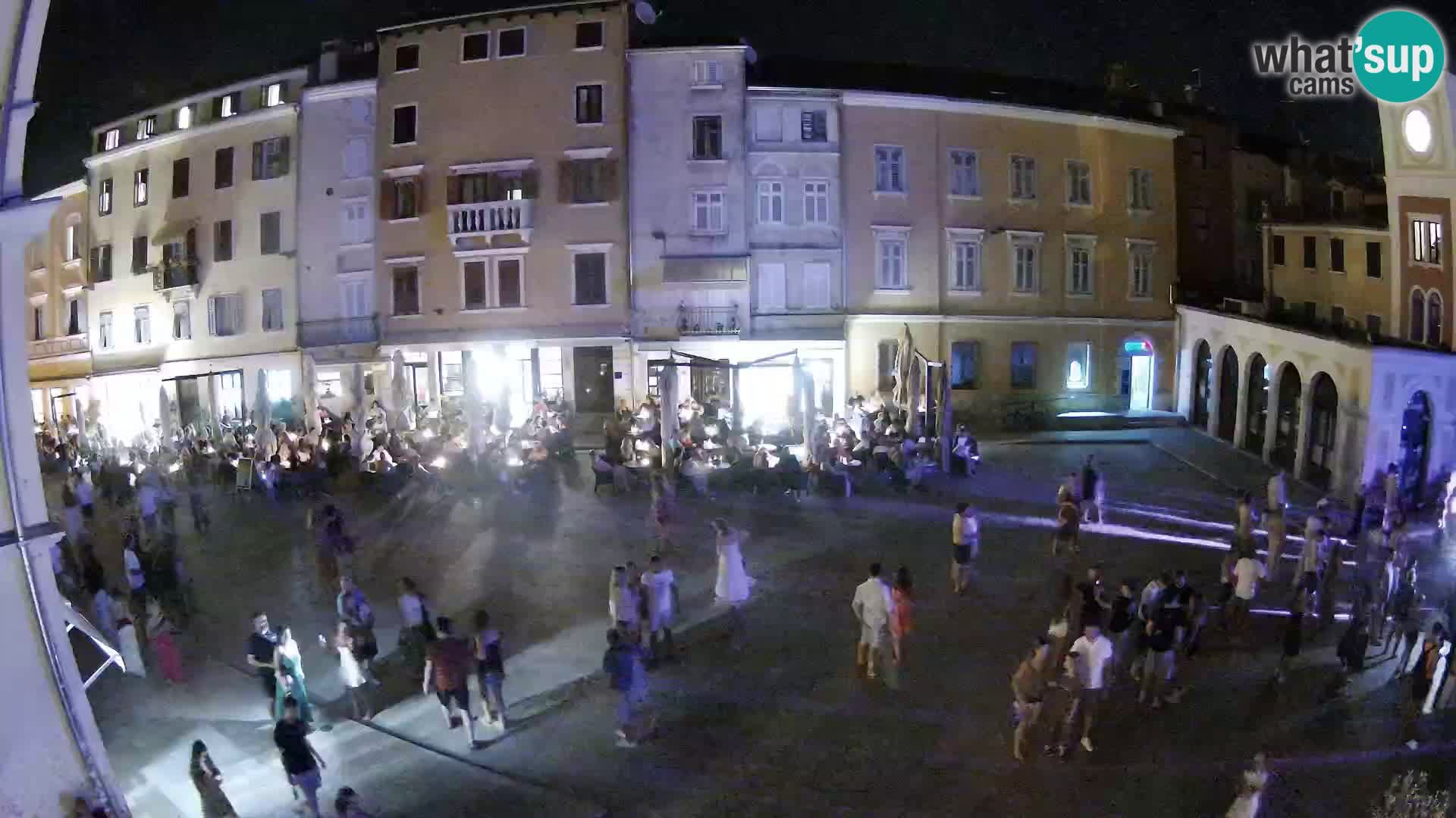 Webcam Rovinj Center – Plaza Principal