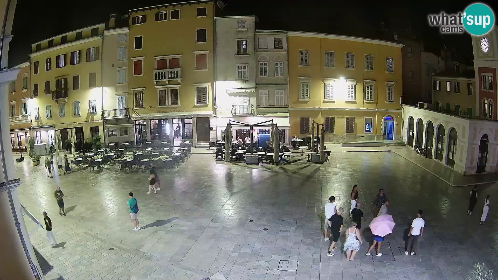Webcam Rovinj Zentrum – Hauptplatz in Echtzeit