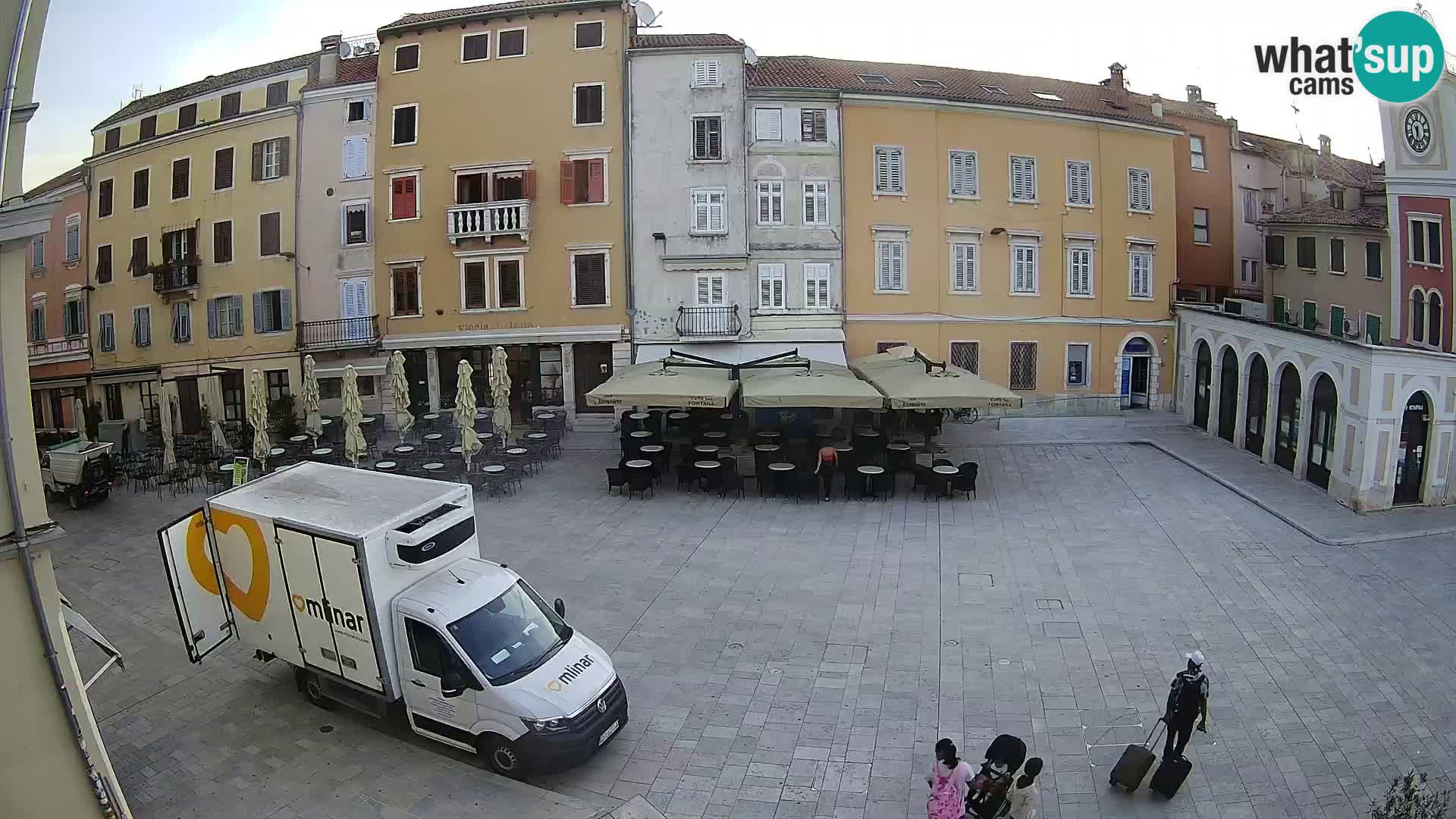Webcam Rovigno Centro – Piazza Centrale