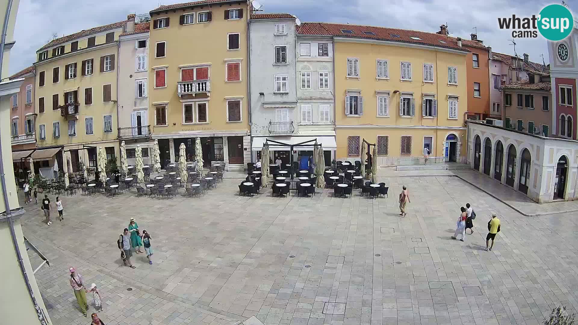 Rovinj Center Webcam – Main Square