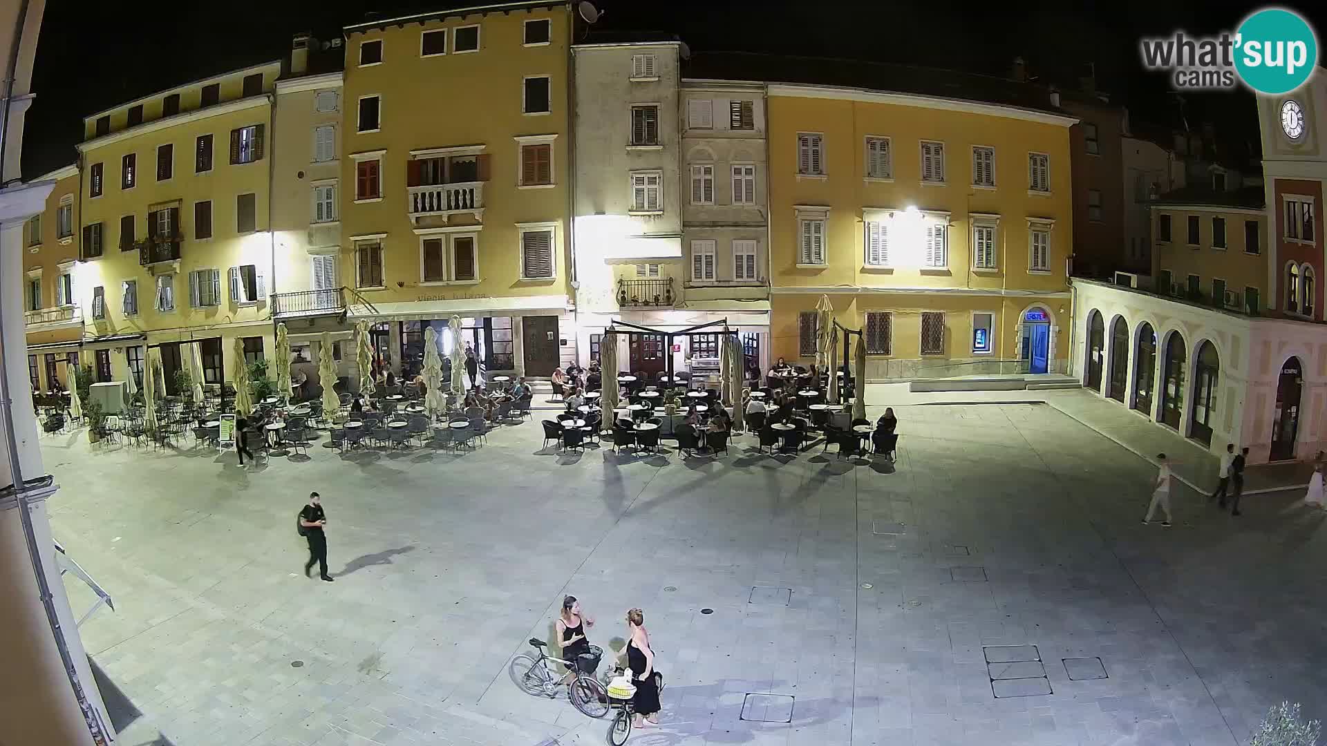 Spletna kamera Rovinj Center – Glavni trg