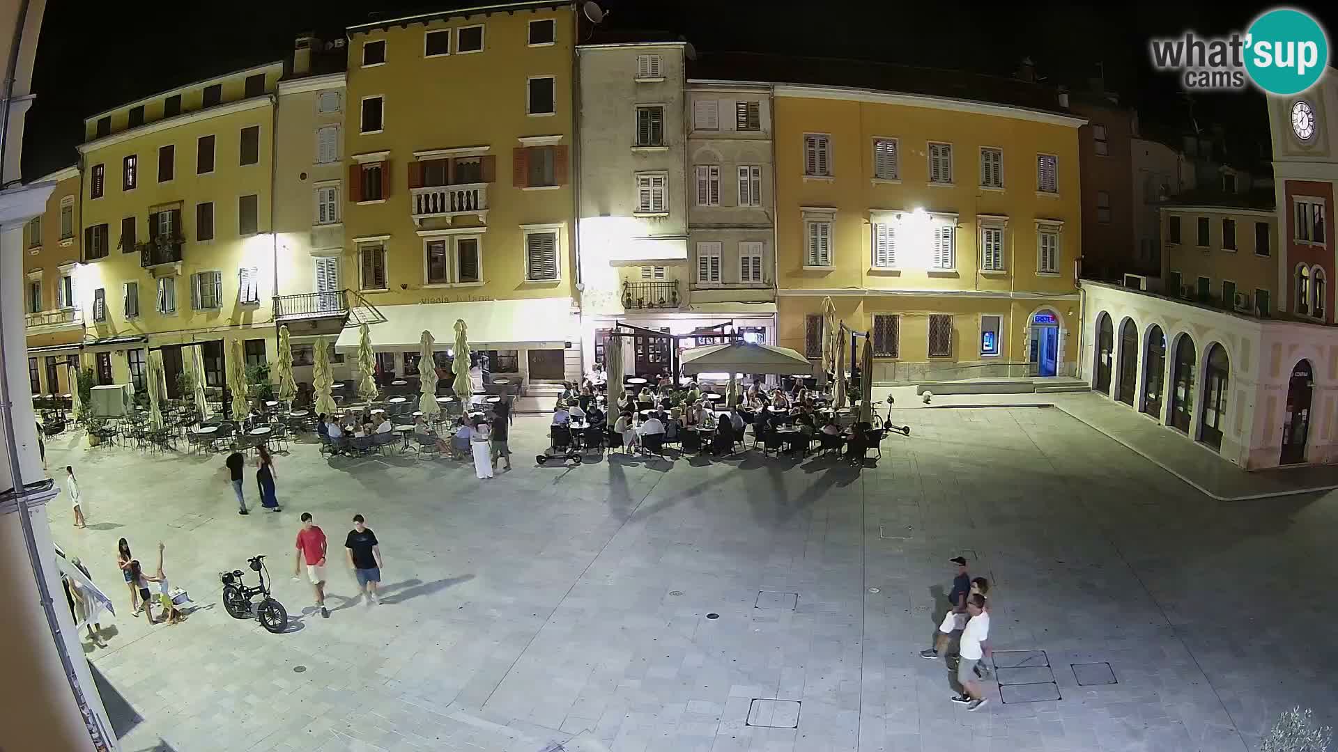 Webcam Rovinj Zentrum – Hauptplatz in Echtzeit