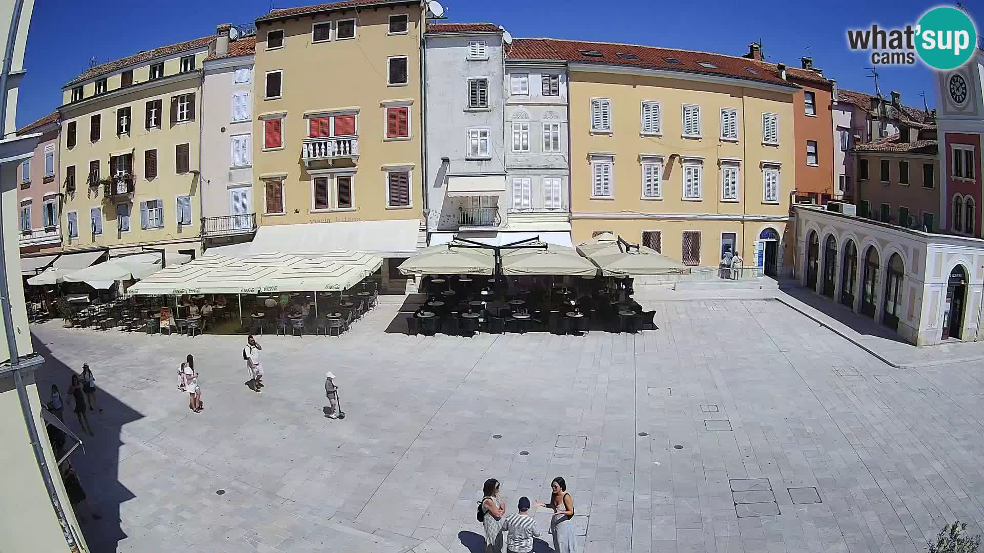 Webcam Rovinj Center – Plaza Principal
