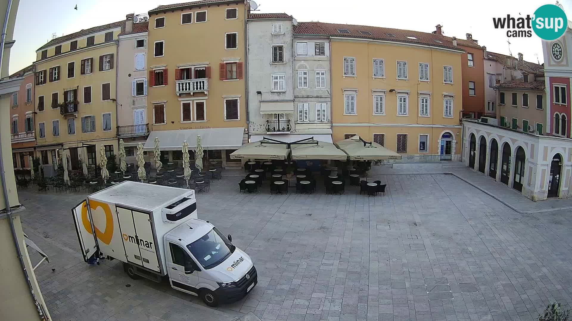 Rovinj Center Webcam – Main Square