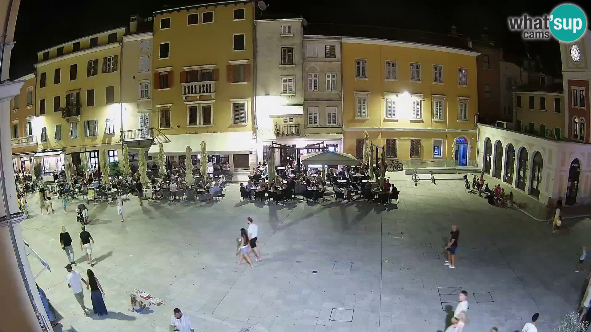 Webcam Rovinj Zentrum – Hauptplatz in Echtzeit