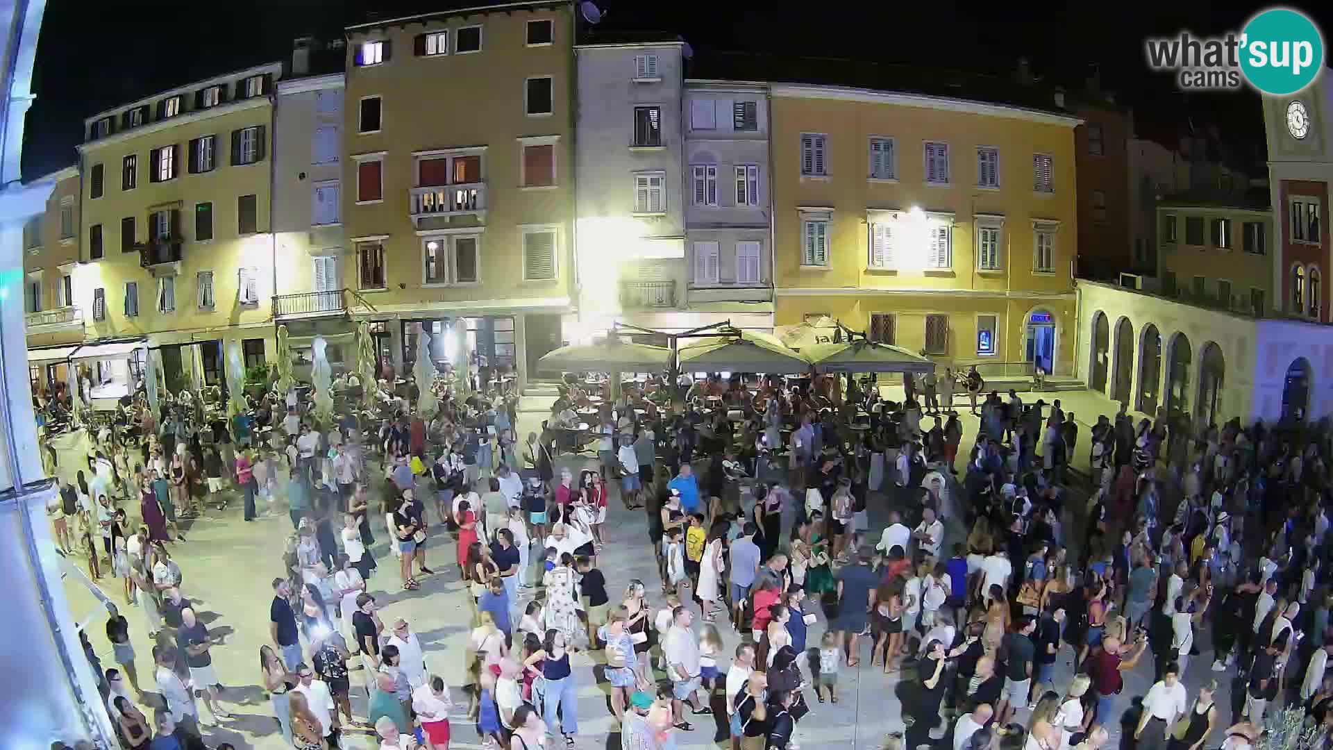 Webcam Rovinj Zentrum – Hauptplatz in Echtzeit