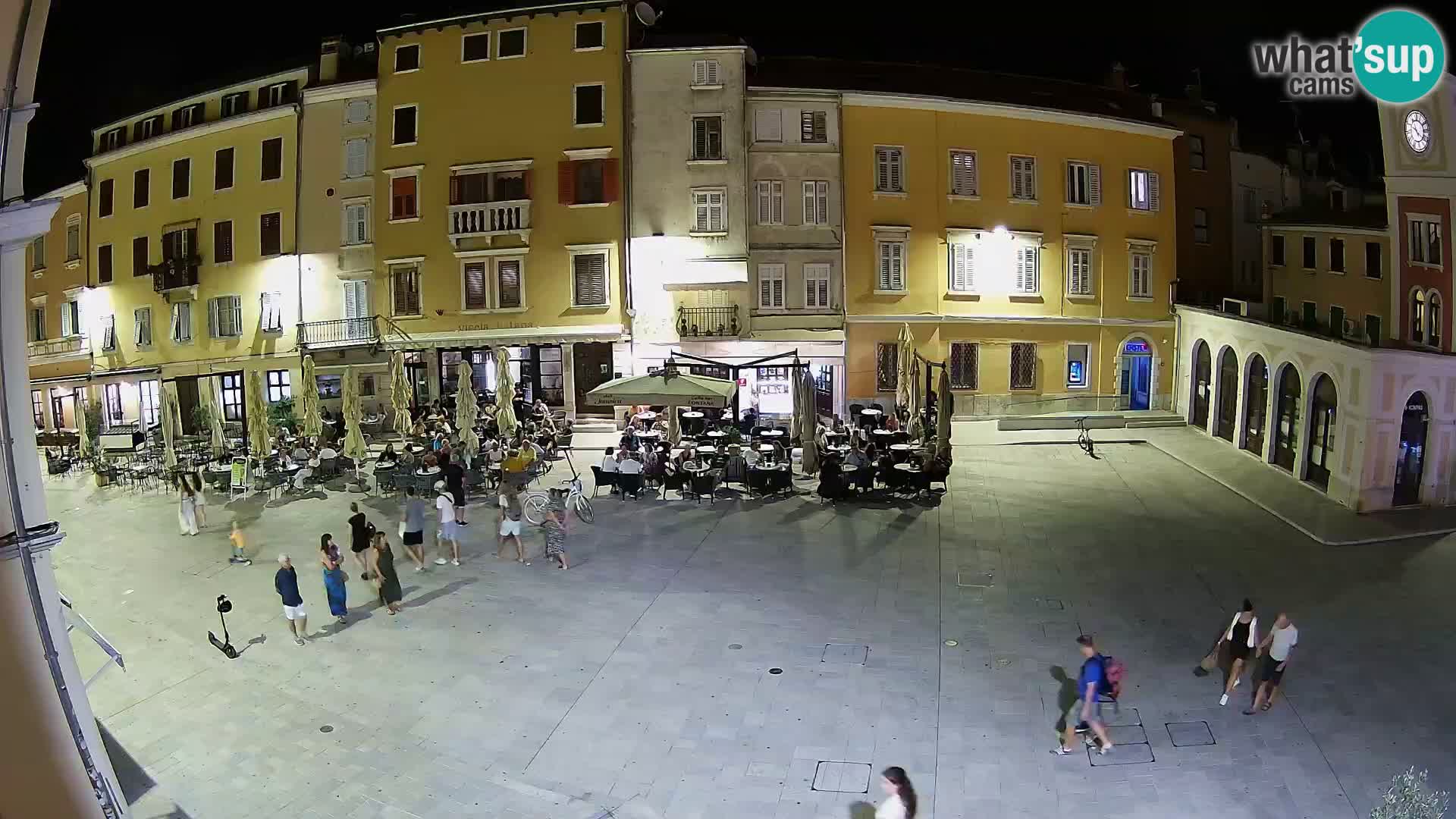 Webcam Rovinj Zentrum – Hauptplatz in Echtzeit